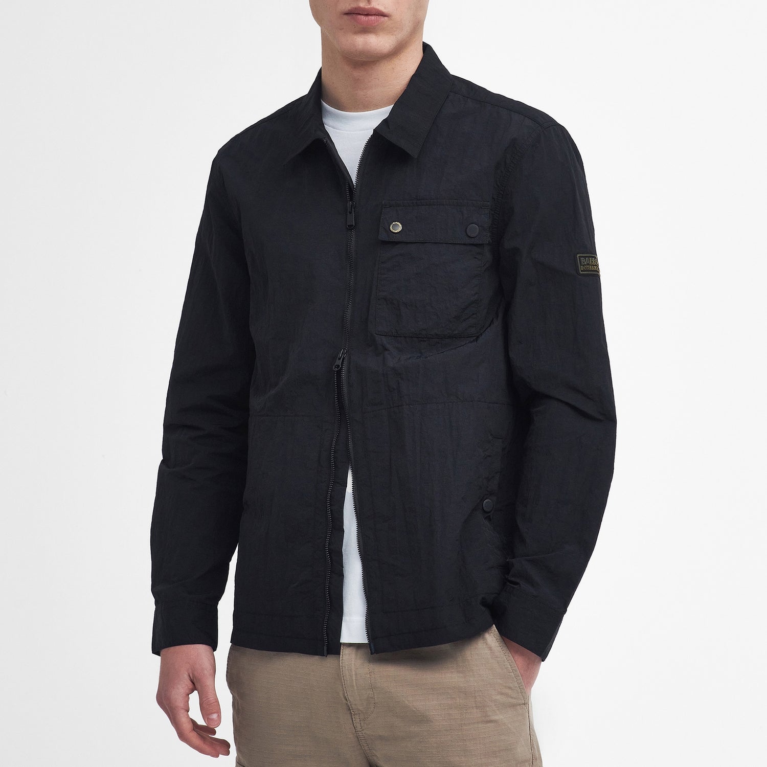 Barbour International Shell Inline Overshirt - L