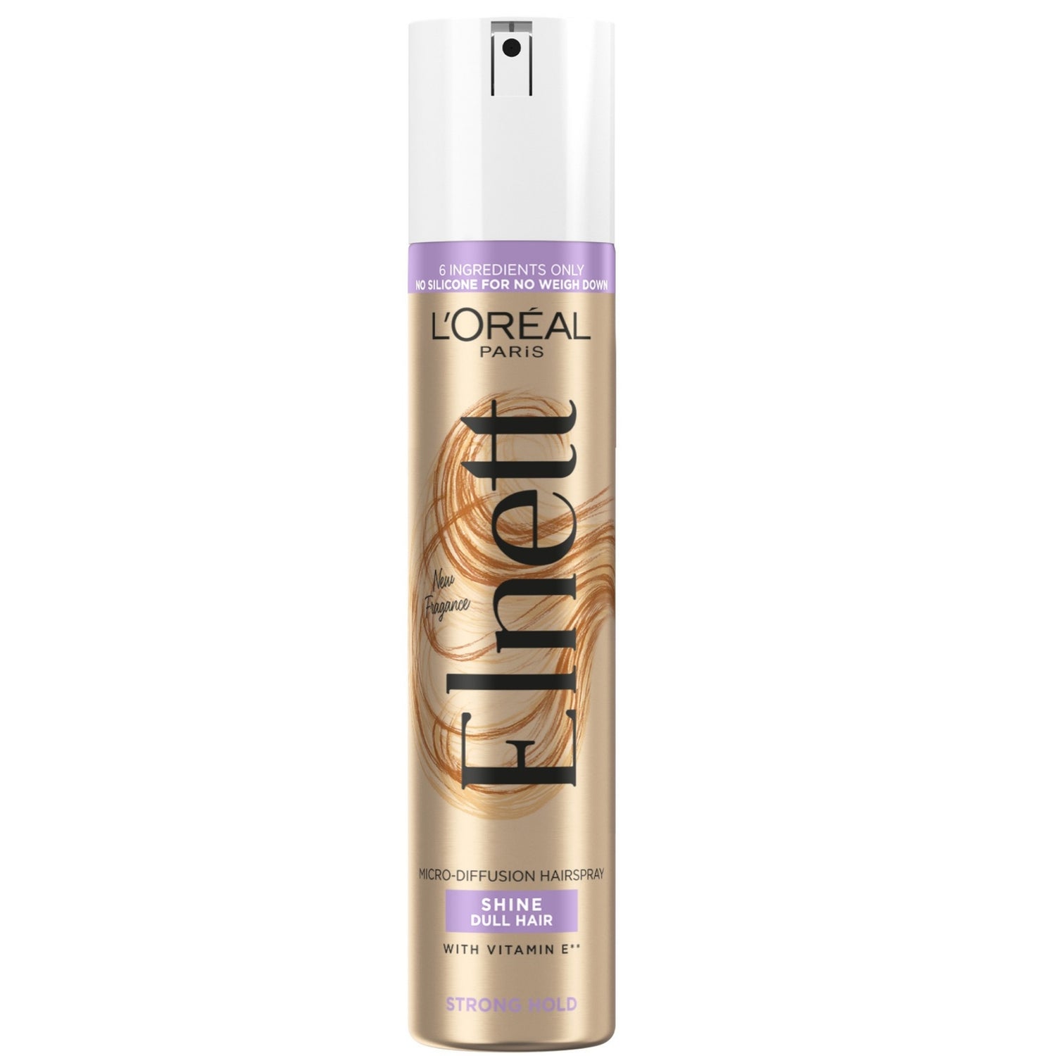 L'Oréal Paris Elnett Hair Spray for Dull Hair with Vitamin E 200ml