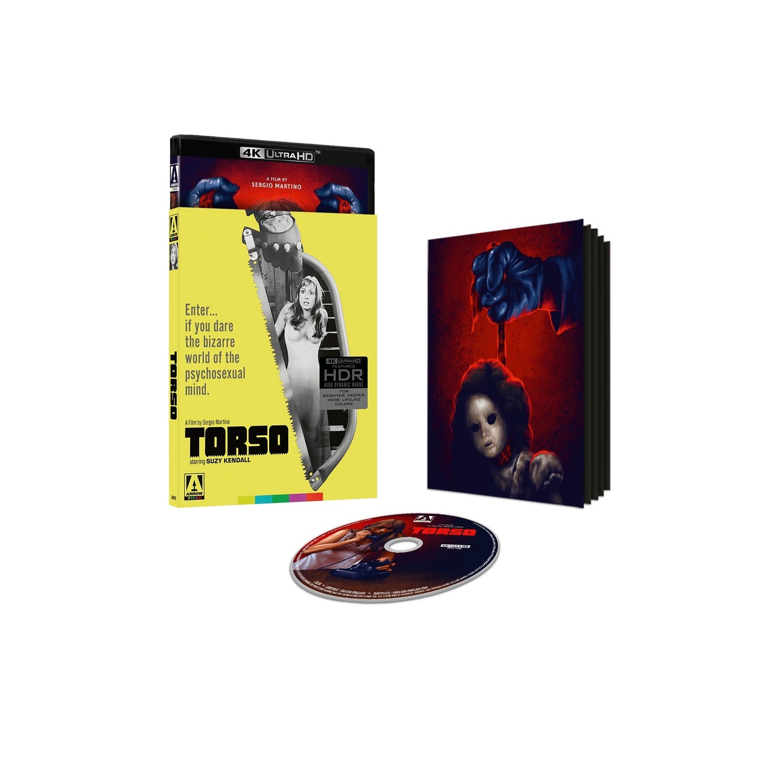 Torso Original Artwork Slipcover Limited Edition 4K UHD
