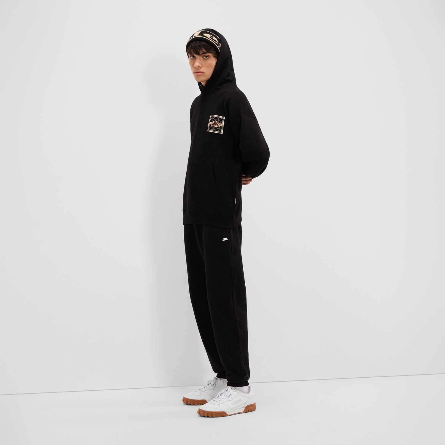 Men's Bareli Hoodie Black - L