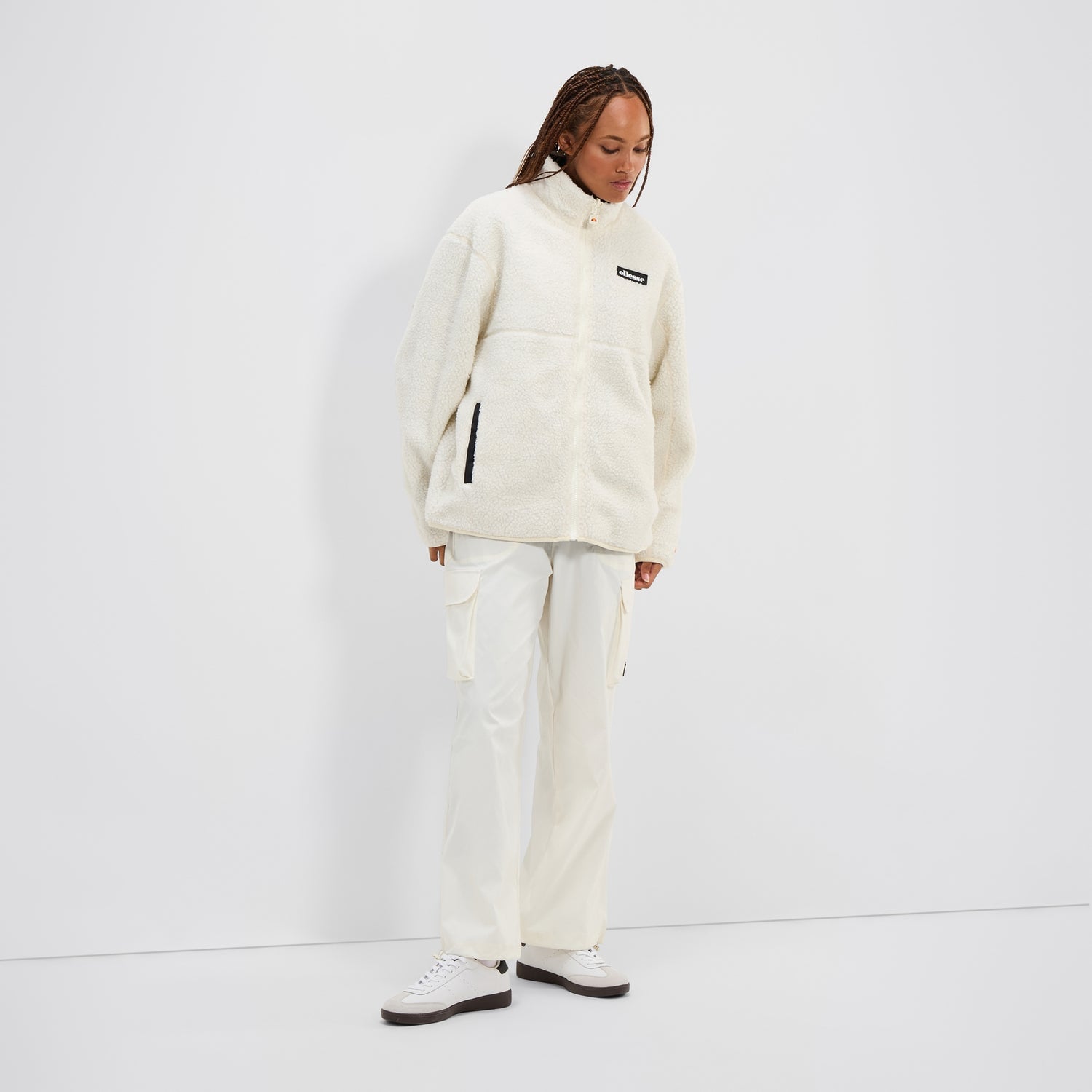 Women's Valgarde Jacket Off White/Black | Ellesse