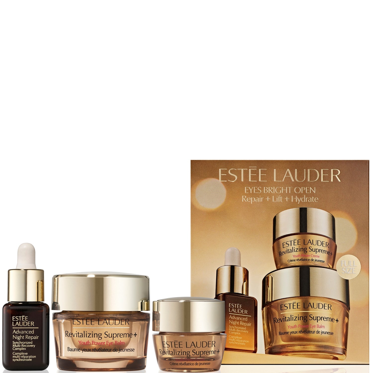 Estée Lauder Revitalising Supreme+ Eye Balm 3-Piece Skincare Gift Set (Worth £86)