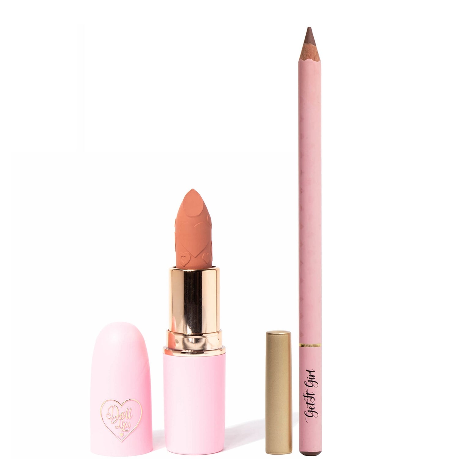 Doll Beauty Lip Bundle - Get Lippy Lipstick and Get It Girl Lip Liner