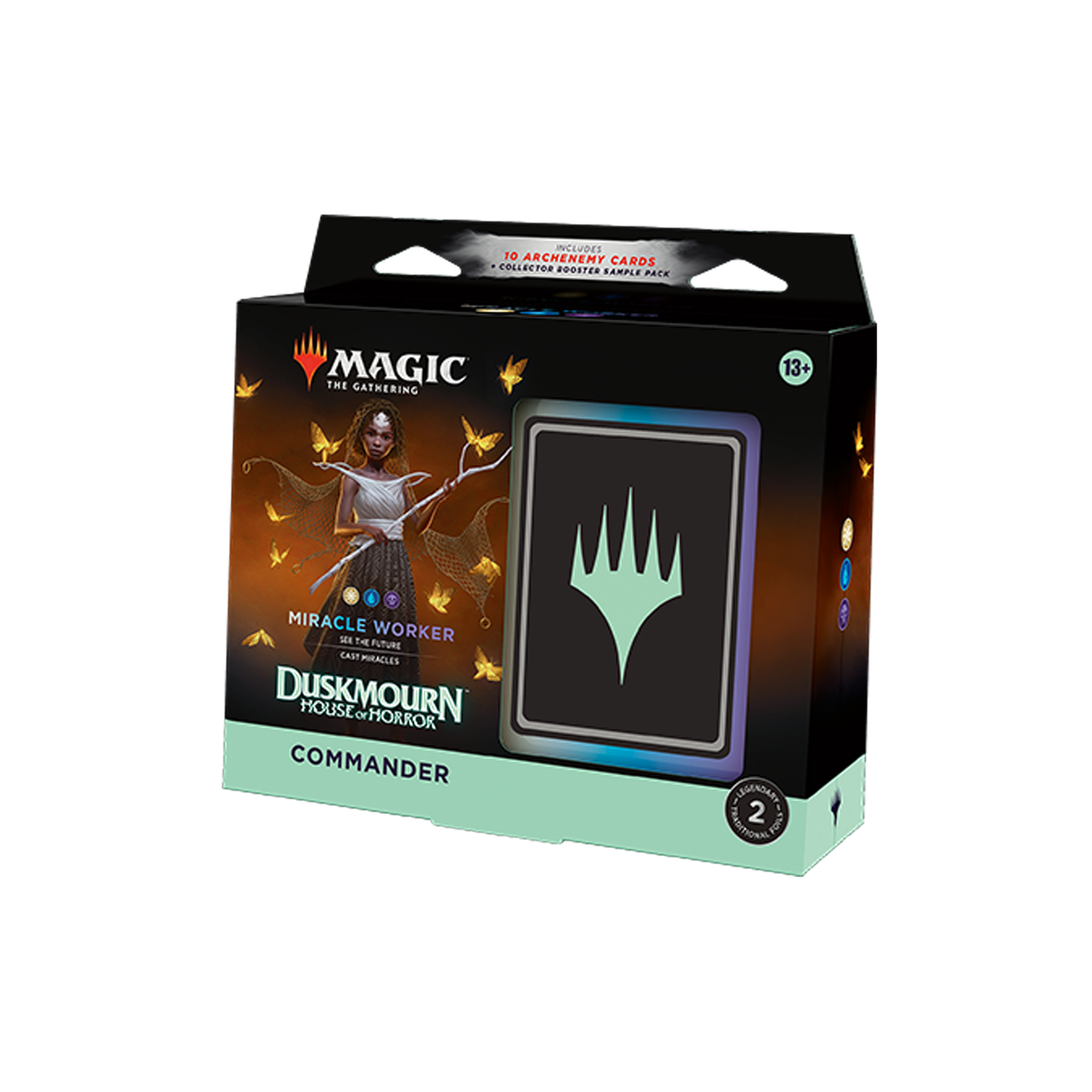 Magic: The Gathering TCG Duskmourn Miracle Worker Commander Deck Toys -  Zavvi UK