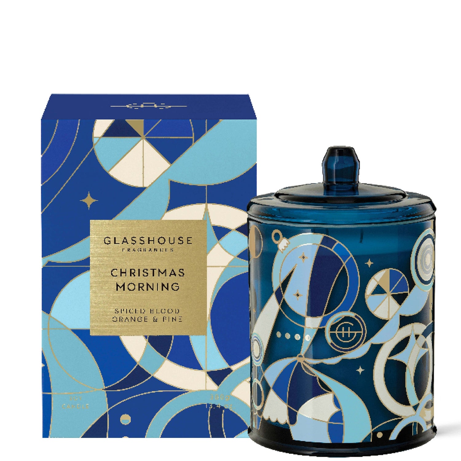 Glasshouse Fragrances Christmas Morning Candle 380g