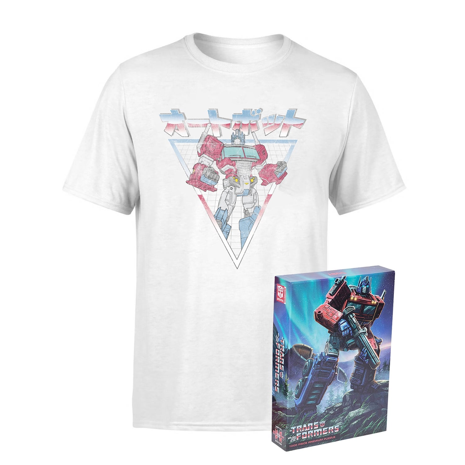 Transformers Jigsaw & T-Shirt Bundle