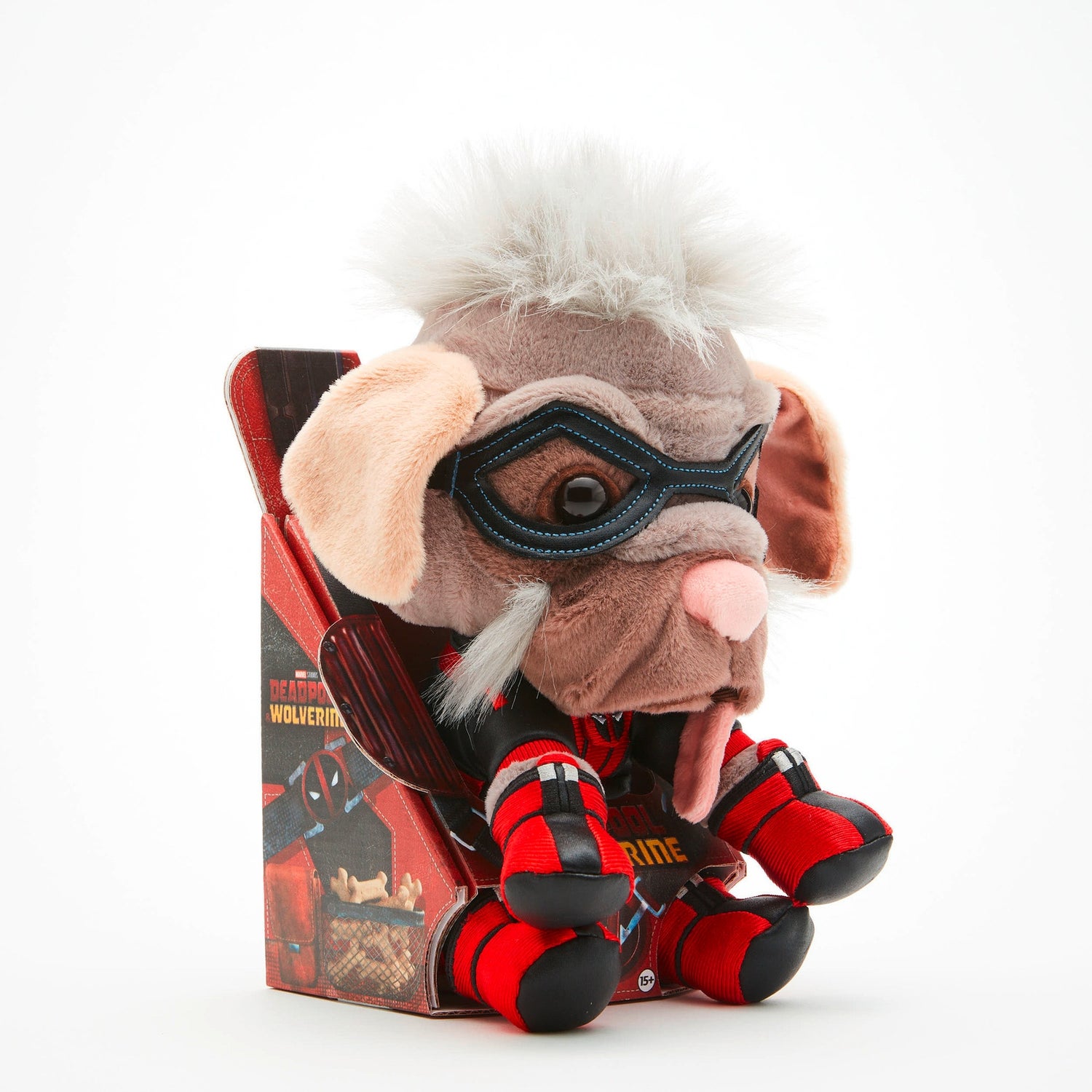 Marvel s Deadpool Wolverine Dogpool Plush 25cm Merchandise Zavvi US