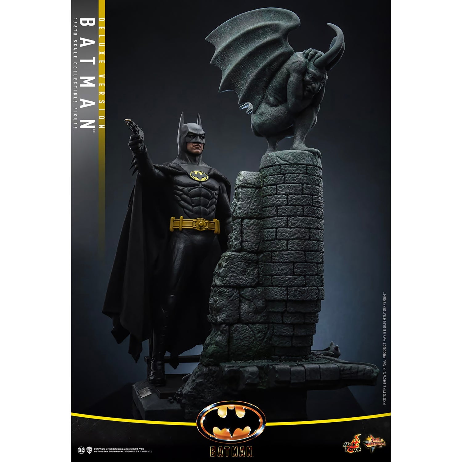 Hot Toys 1:6 Scale DC Comics 1989 Batman Deluxe Edition Statue
