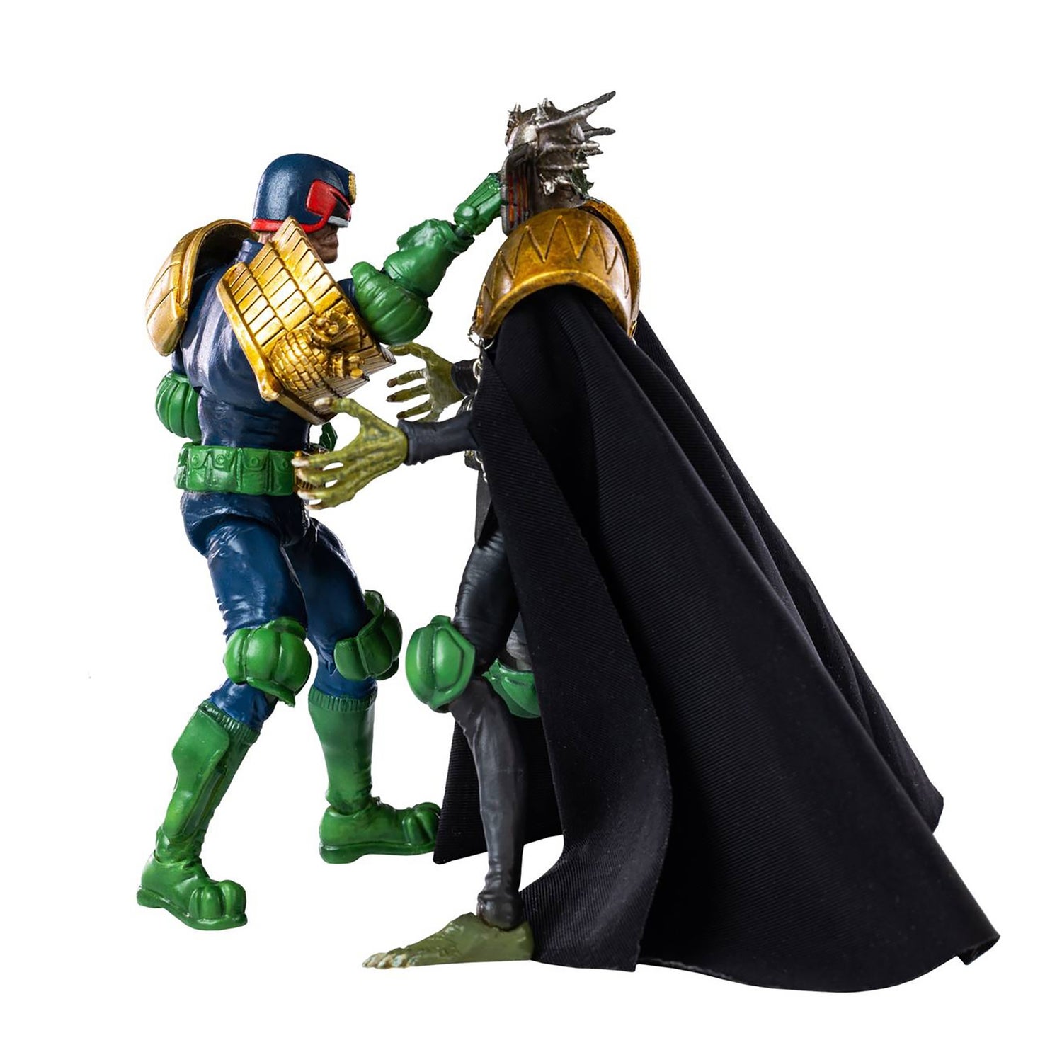 HIYA Judge Dredd 1:18 Gaze Into The Fist of Dredd Action Figure Set