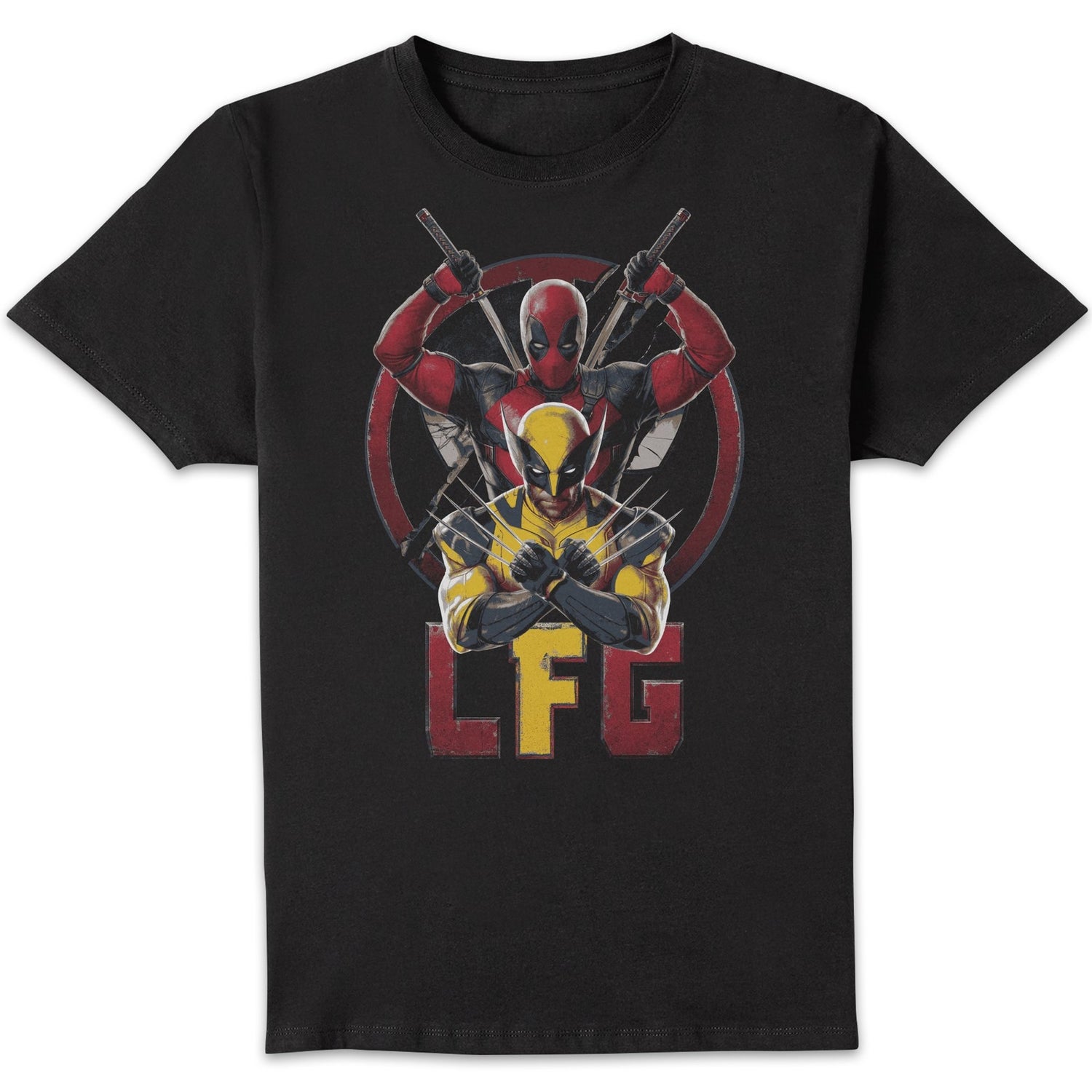 Deadpool & Wolverine LFG Unisex T-Shirt - Black