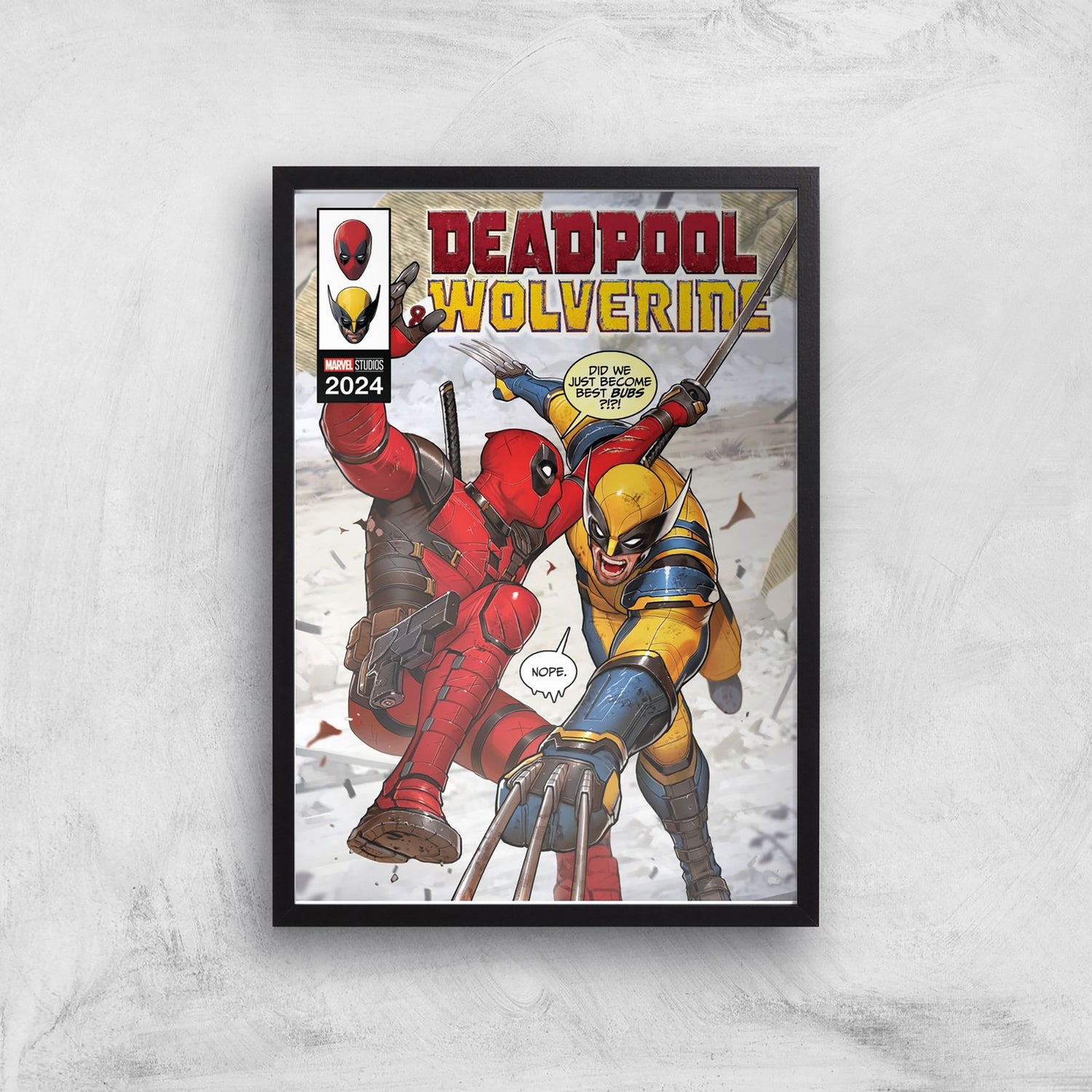 Deadpool & Wolverine Best Bubs Giclee Art Print