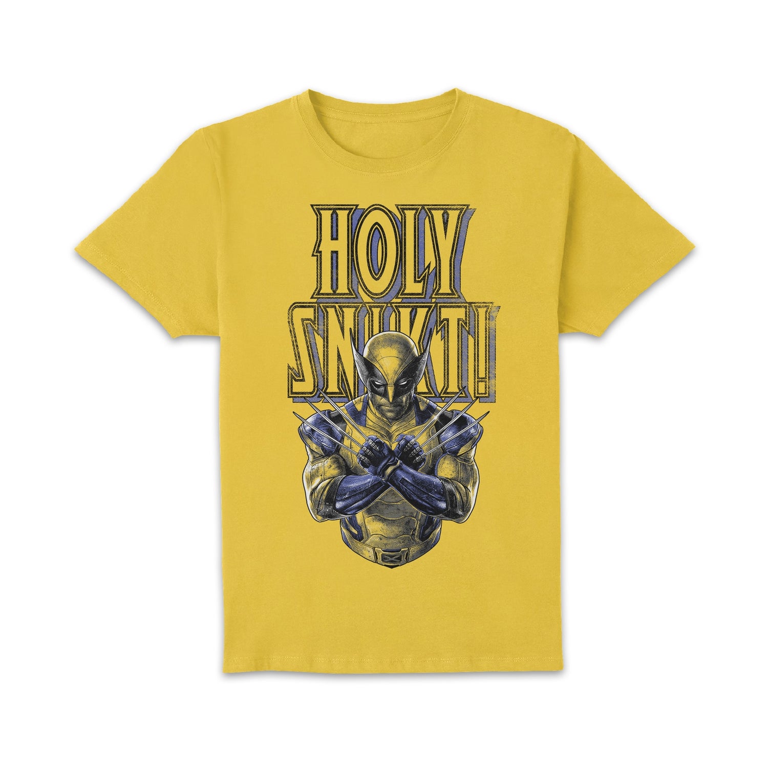 Deadpool & Wolverine Holy Snikt! Unisex T-Shirt - Yellow