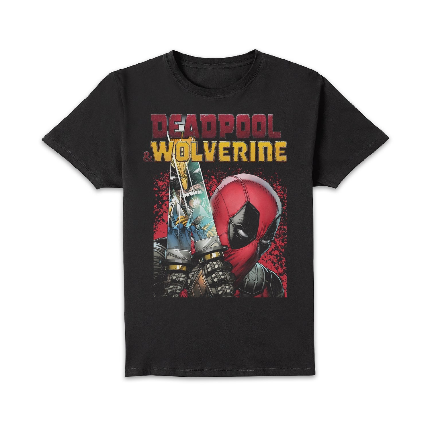 Deadpool & Wolverine V.s Unisex T-Shirt - Black