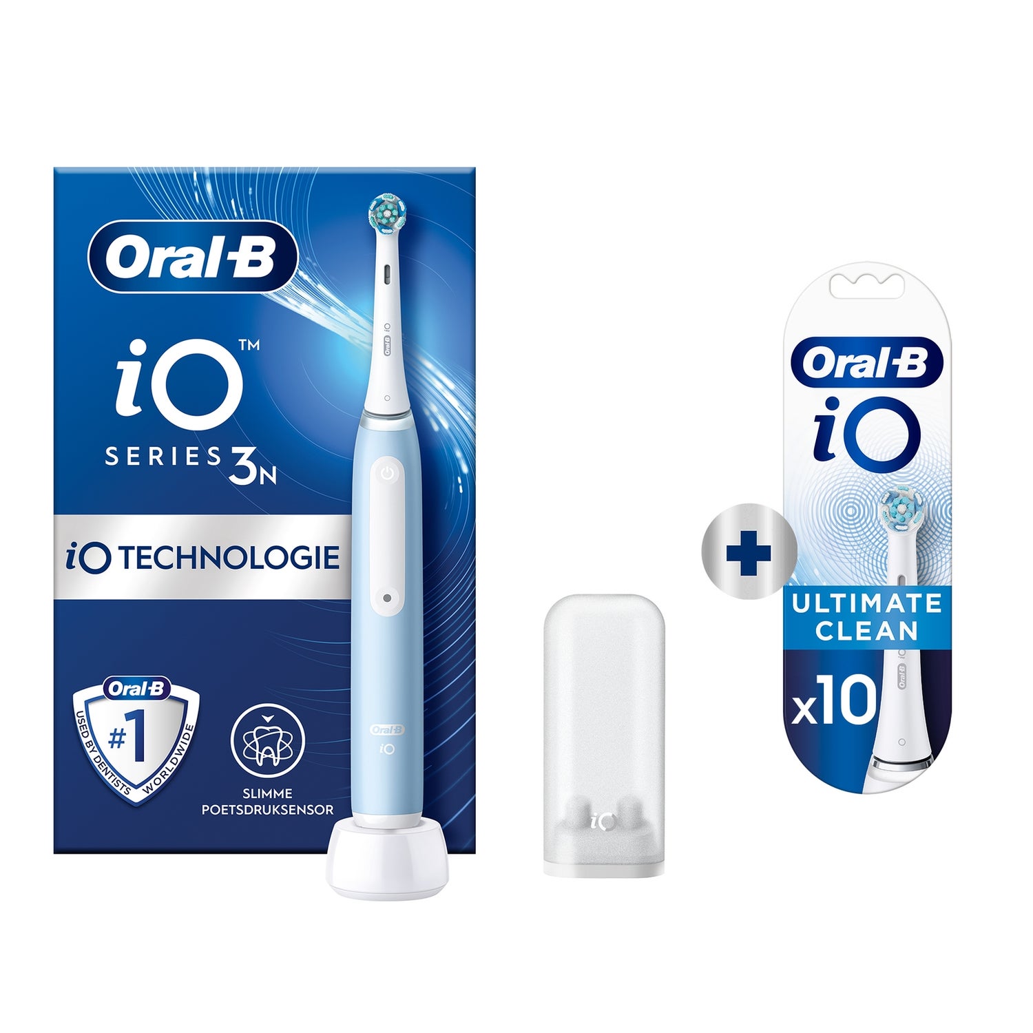 Oral-B iO 3 Elektrische Tandenborstel Blauw