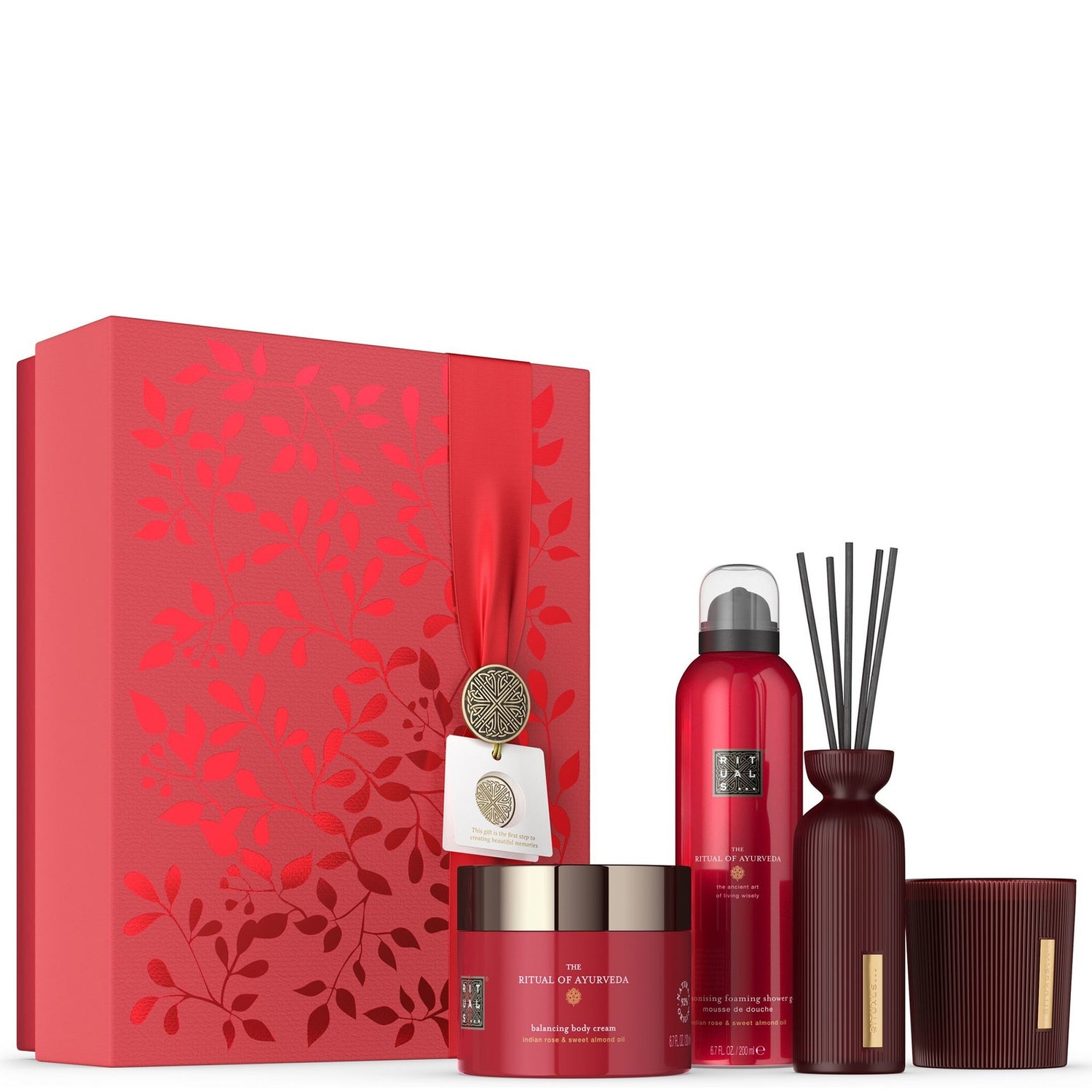 Rituals The Ritual of Ayurveda - Sweet Almond & Indian Rose - Large Bath and Body Gift Set