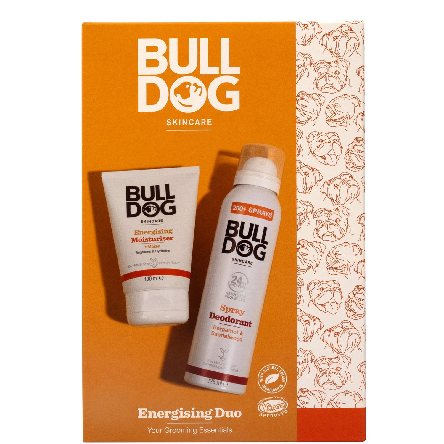 Bulldog Skincare for Men Energising Duo