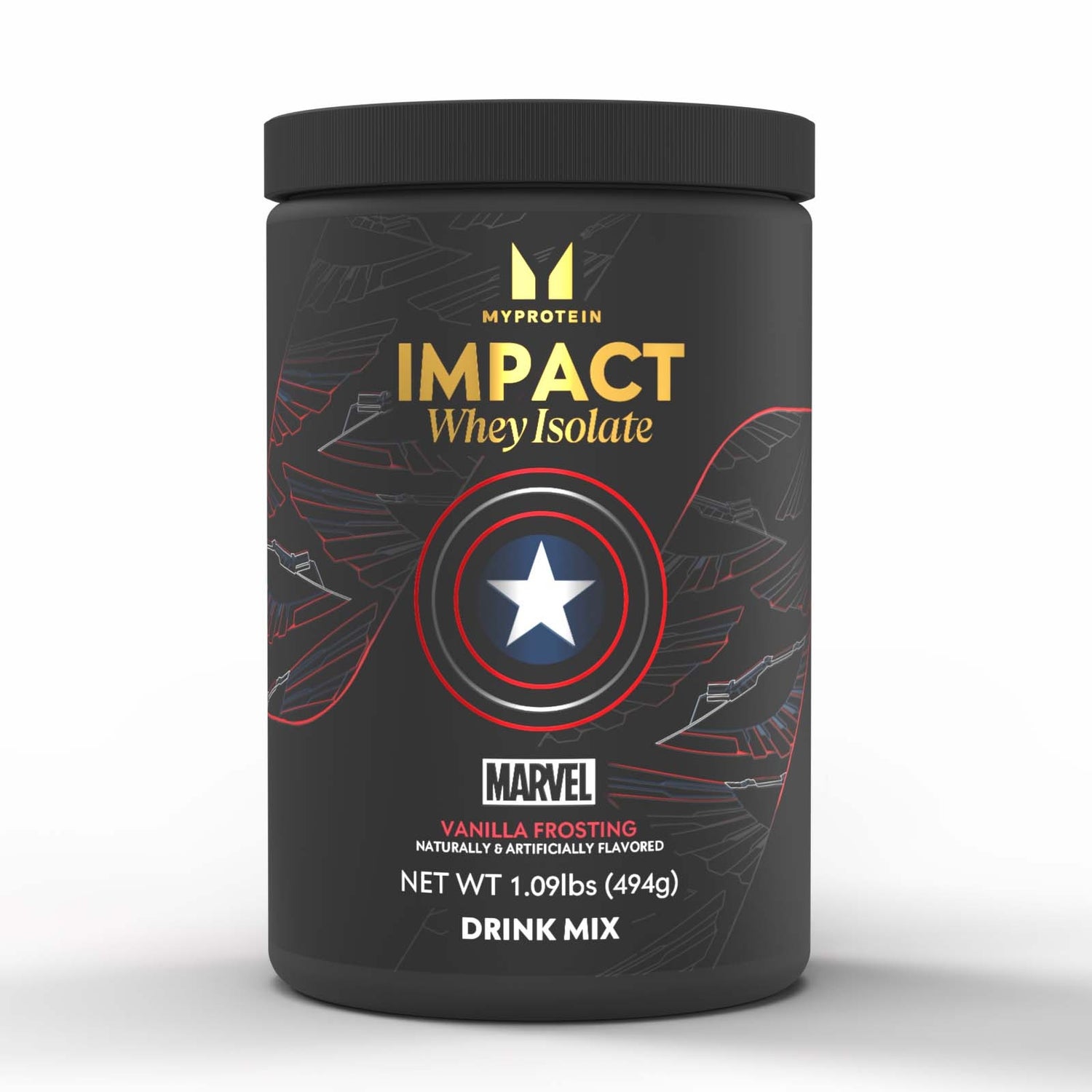 Myprotein Impact Whey Isolate - MARVEL - 17servings - Vanilla Frosting