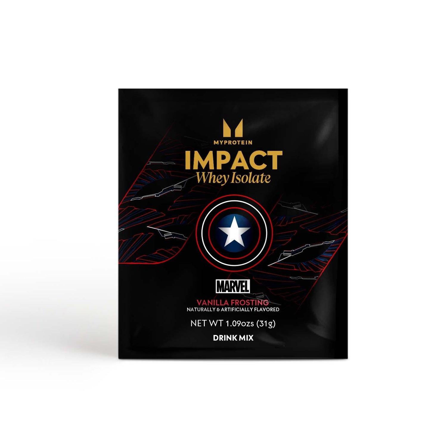 Myprotein Impact Whey Isolate - MARVEL Sample - 1servings - Vanilla Frosting