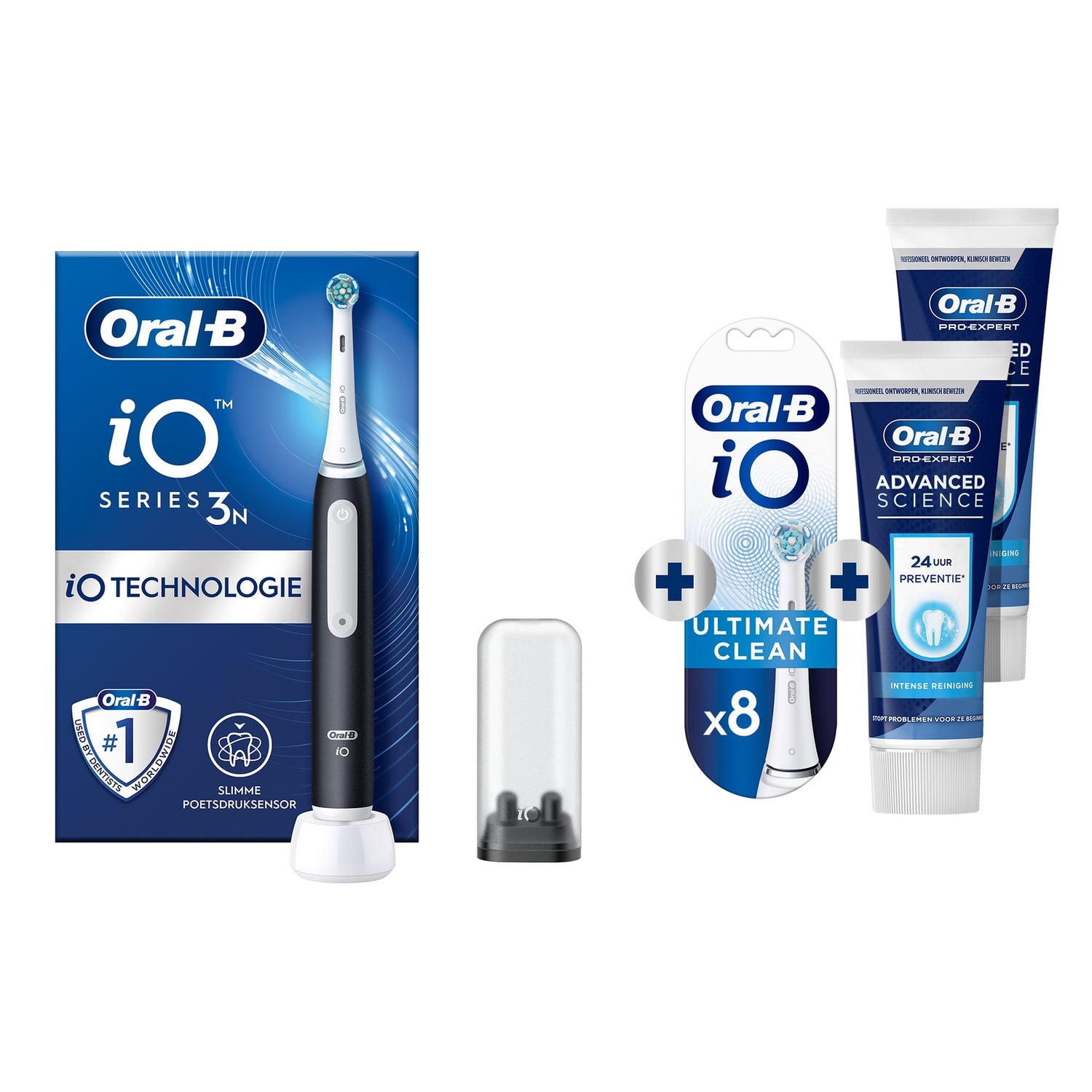 Oral-B iO 3 Elektrische Tandenborstel Zwart