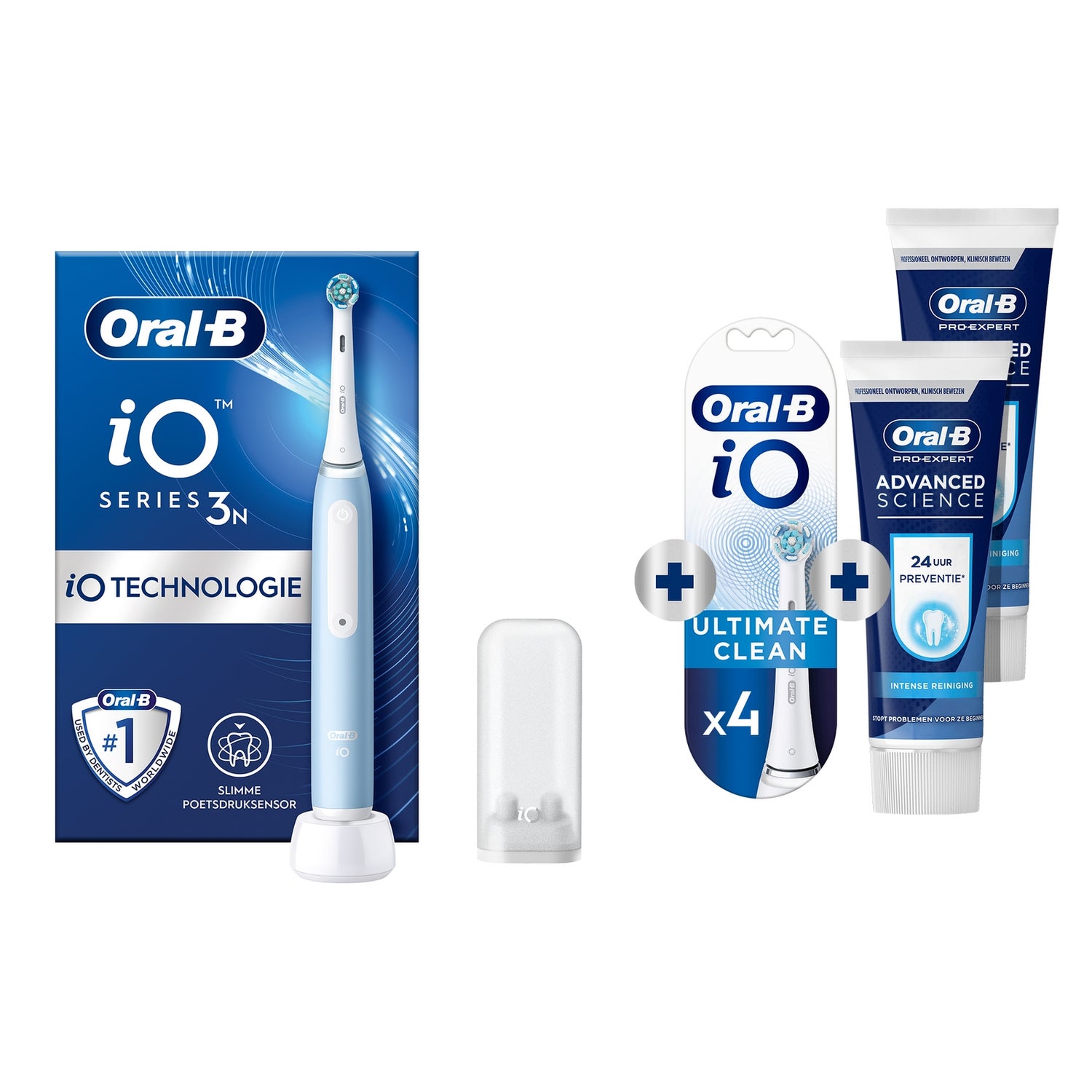 Oral-B iO 3 Elektrische Tandenborstel Blauw