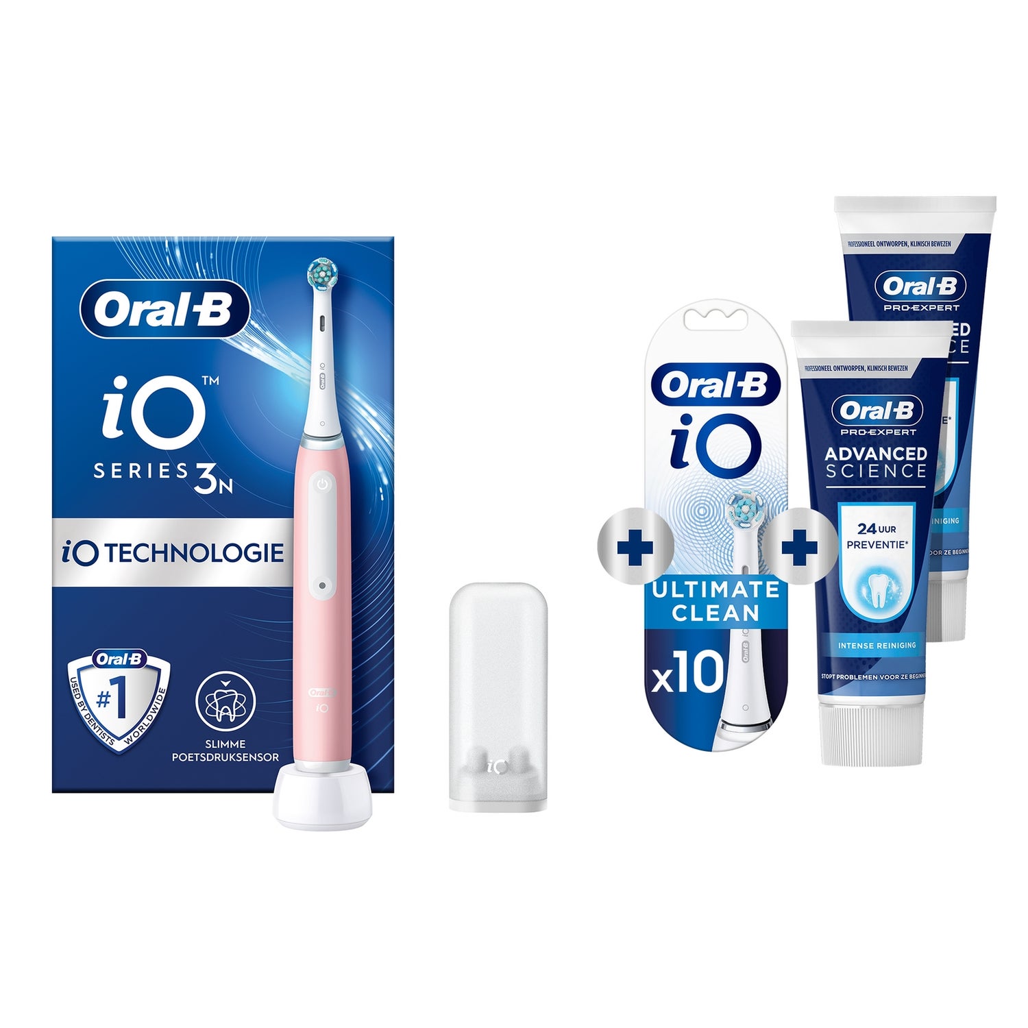 Oral-B iO 3 Elektrische Tandenborstel Roze