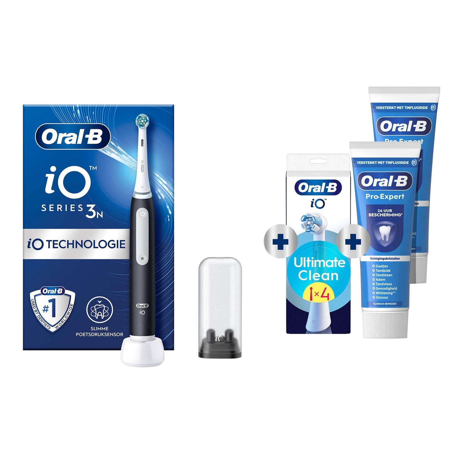 Oral-B iO 3 Elektrische Tandenborstel Zwart