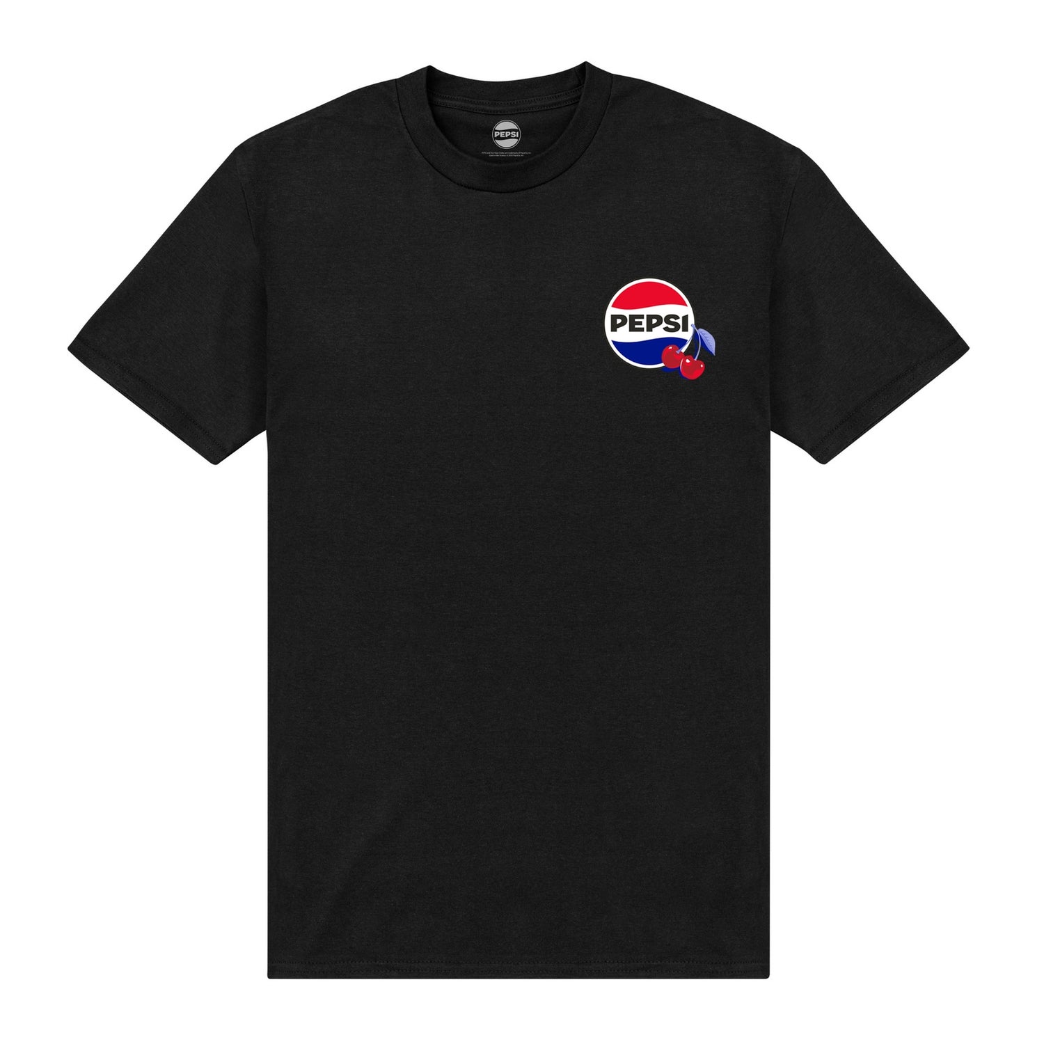 Pepsi Co. Logo Men's T-Shirt - Black