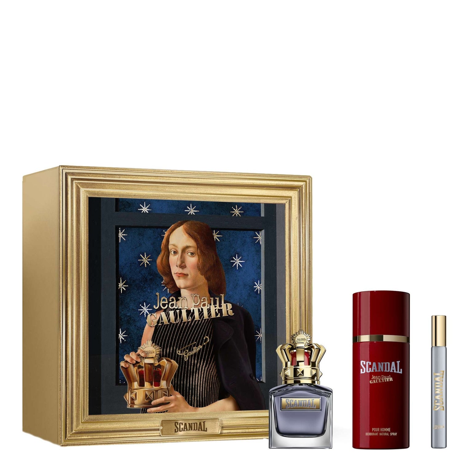 Jean Paul Gaultier Christmas 2024 Scandal Eau de Toilette Spray 50ml Gift Set Fragrance Direct