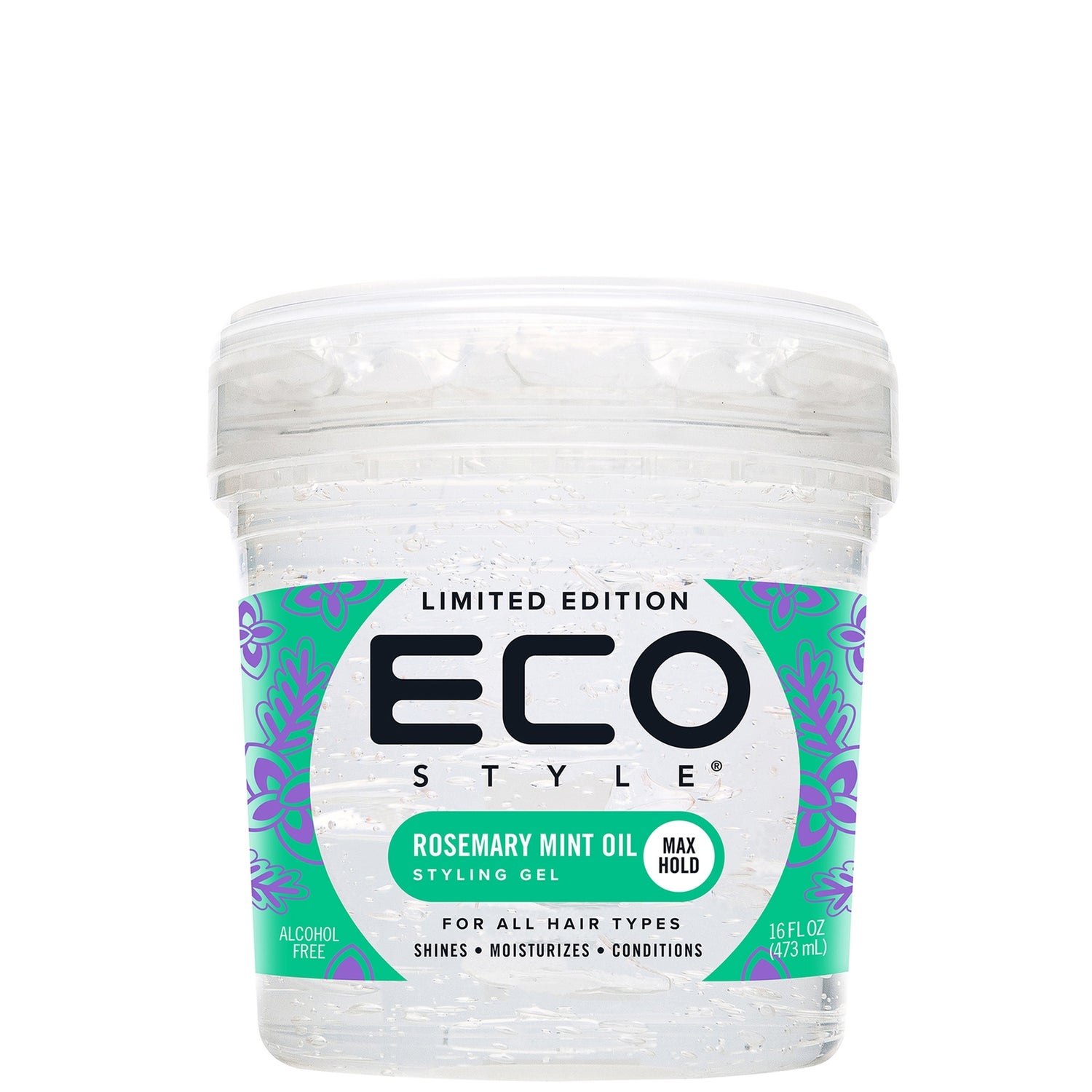 EcoStyle Gel Coiffant au Romarin et a la Menthe 473 ml