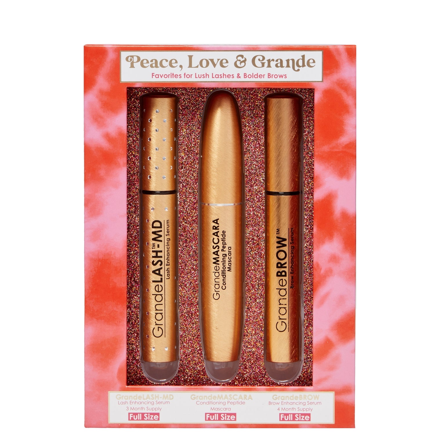 GRANDE Cosmetics Grande Peace, Love, & Grande (Worth $166)