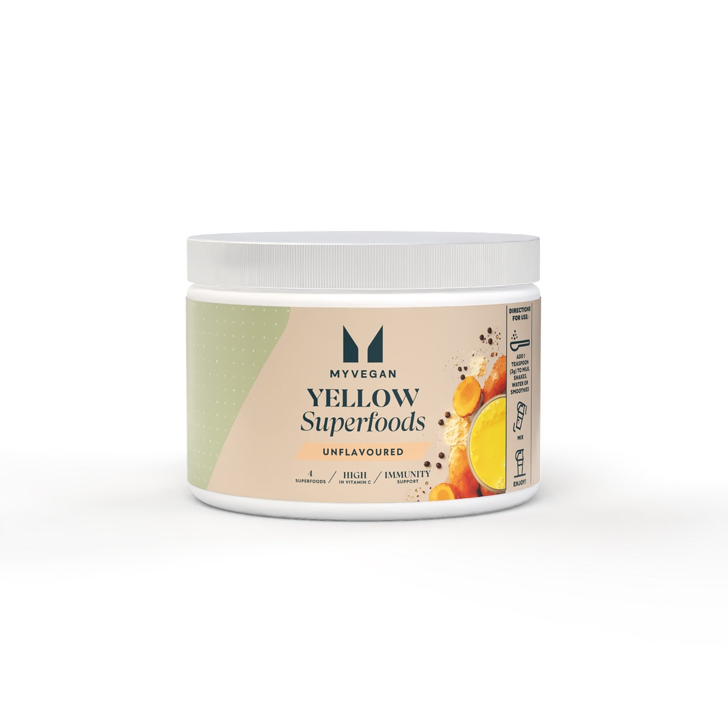 Myvegan Yellow Superfood Blend - 50servings - без смаку