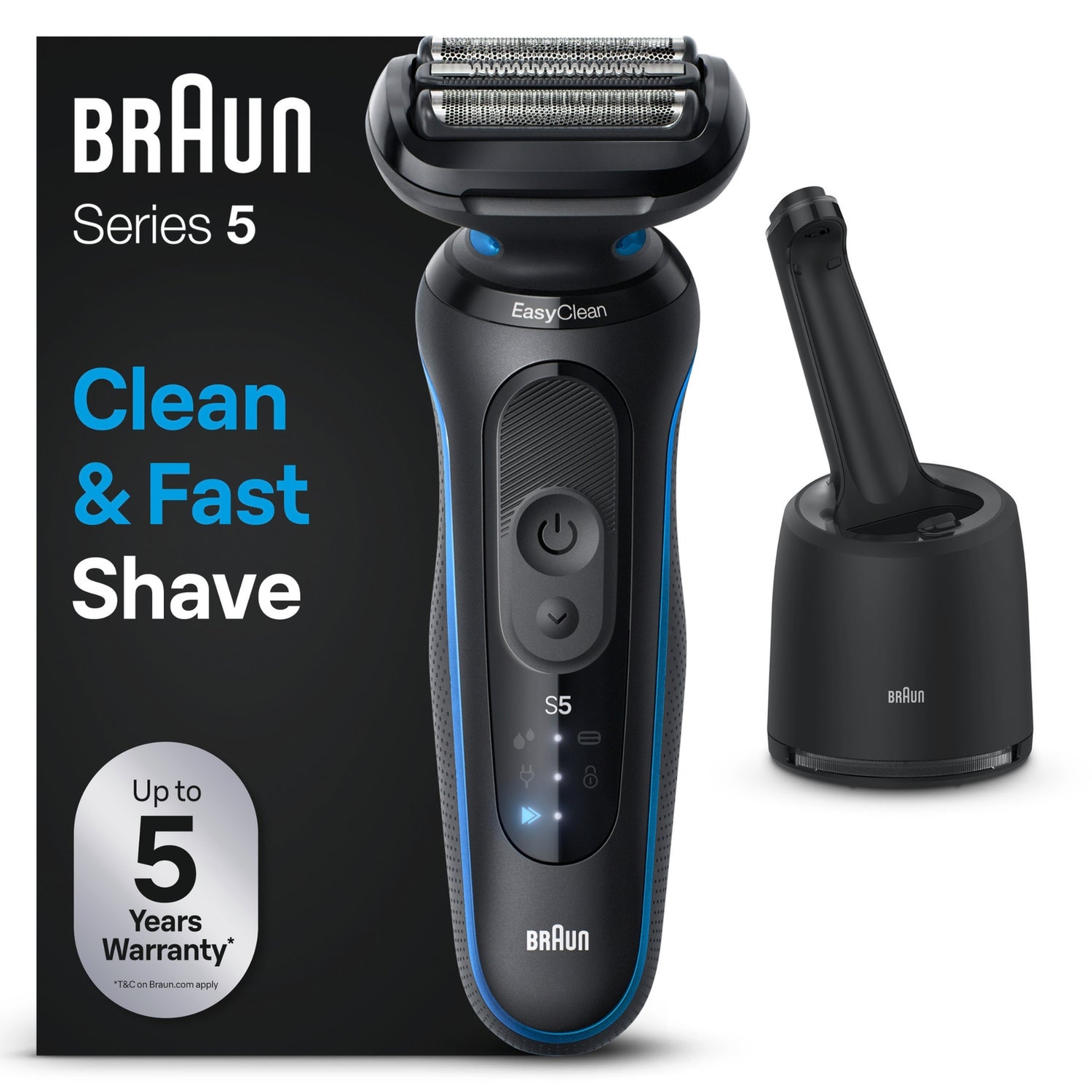 Braun Series 5 52 B7000cc Electric Shaver Braun UK