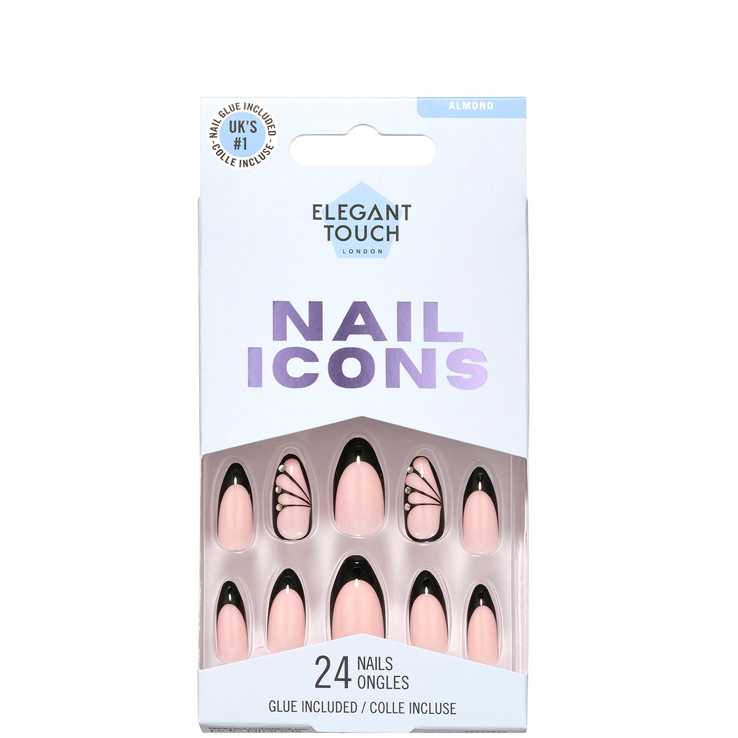 Elegant Touch Nail Icons Metamorphosis