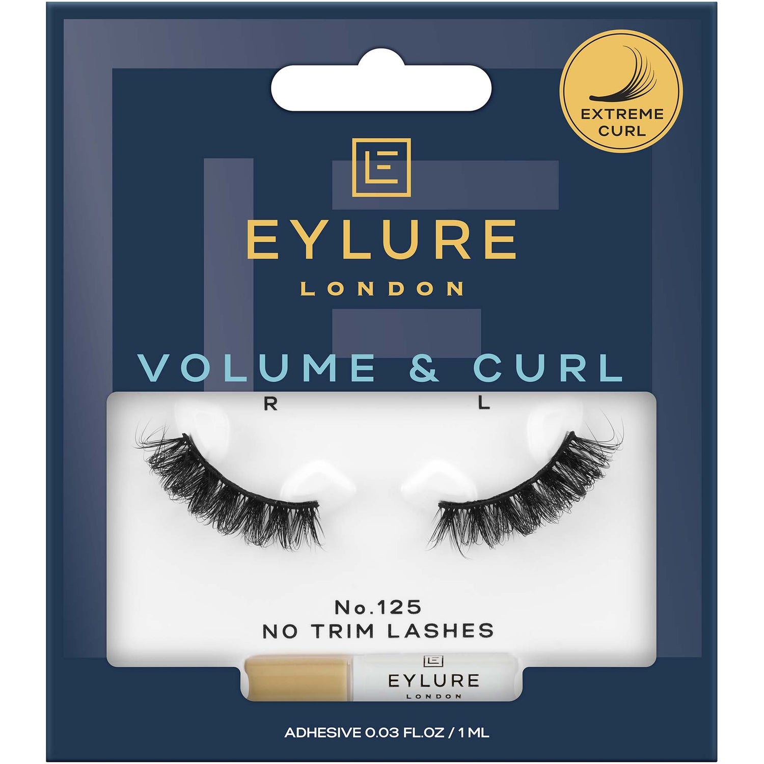 Eylure Volume and Curl 3.4 Length No.125