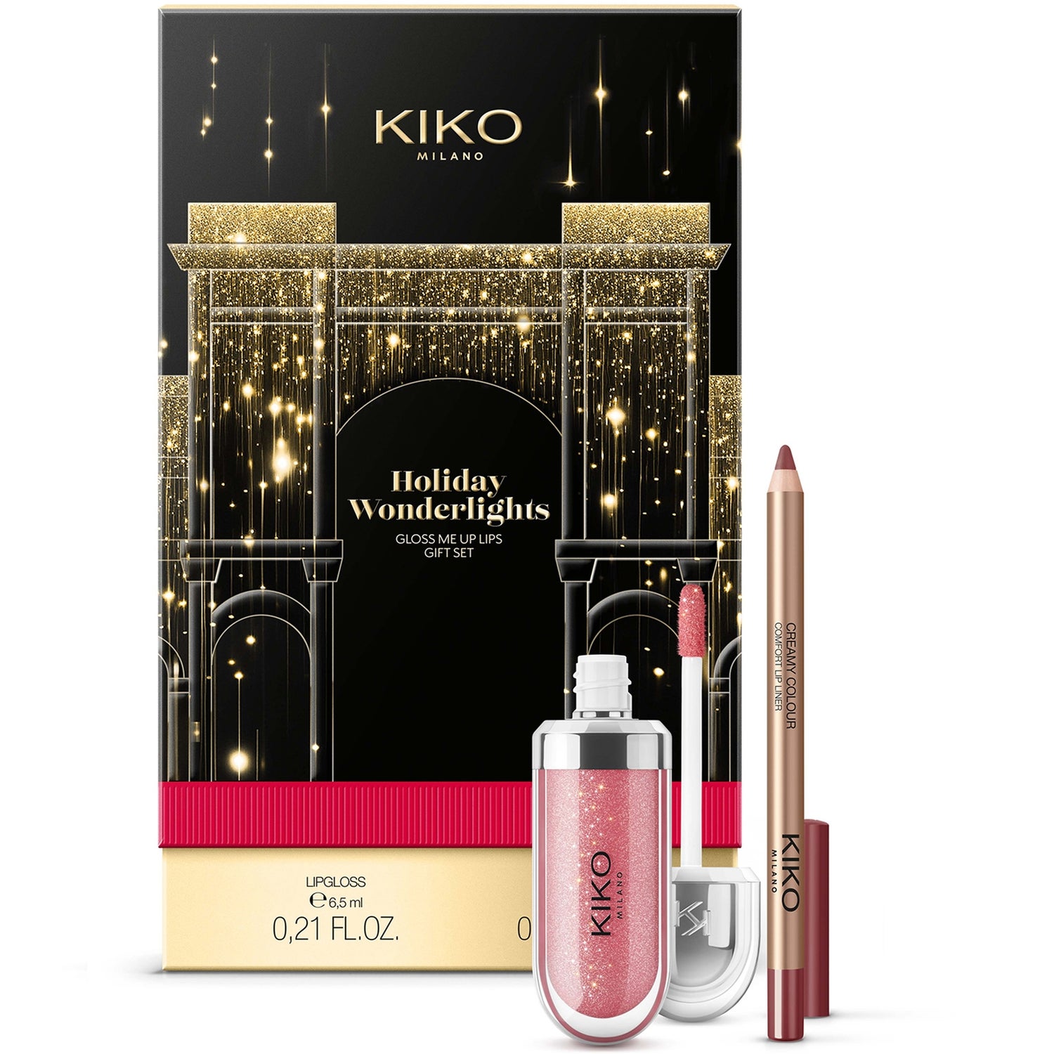 KIKO Milano Gloss Me Up Gift Set - 01 Refined Mauve