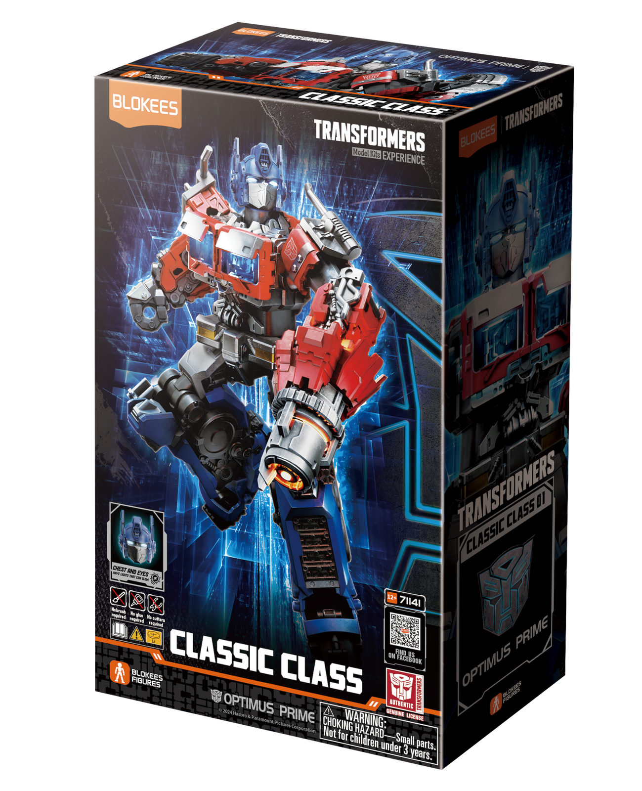 Blokees Figures Transformers Classic Class 01 Optimus Prime Action Figure