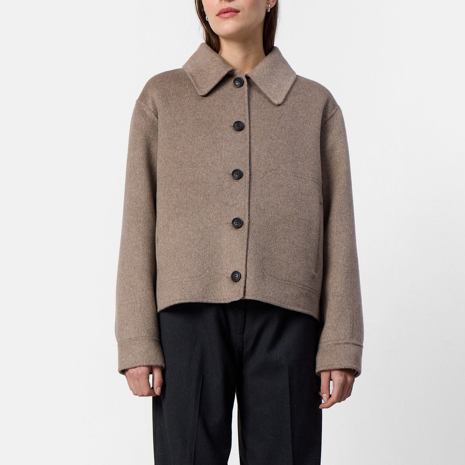 Leveté Room LR-Owa 25 Recycled Wool-Blend Coat