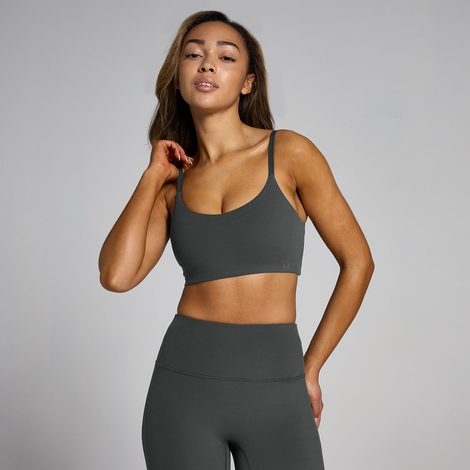 MP Women's Tempo Sports Bra - Night Grey - L