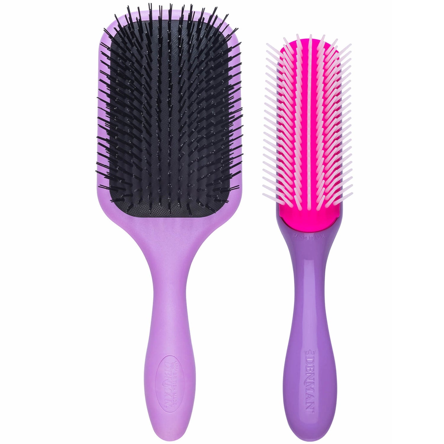 Denman Discovery Duo Bundle - Violet
