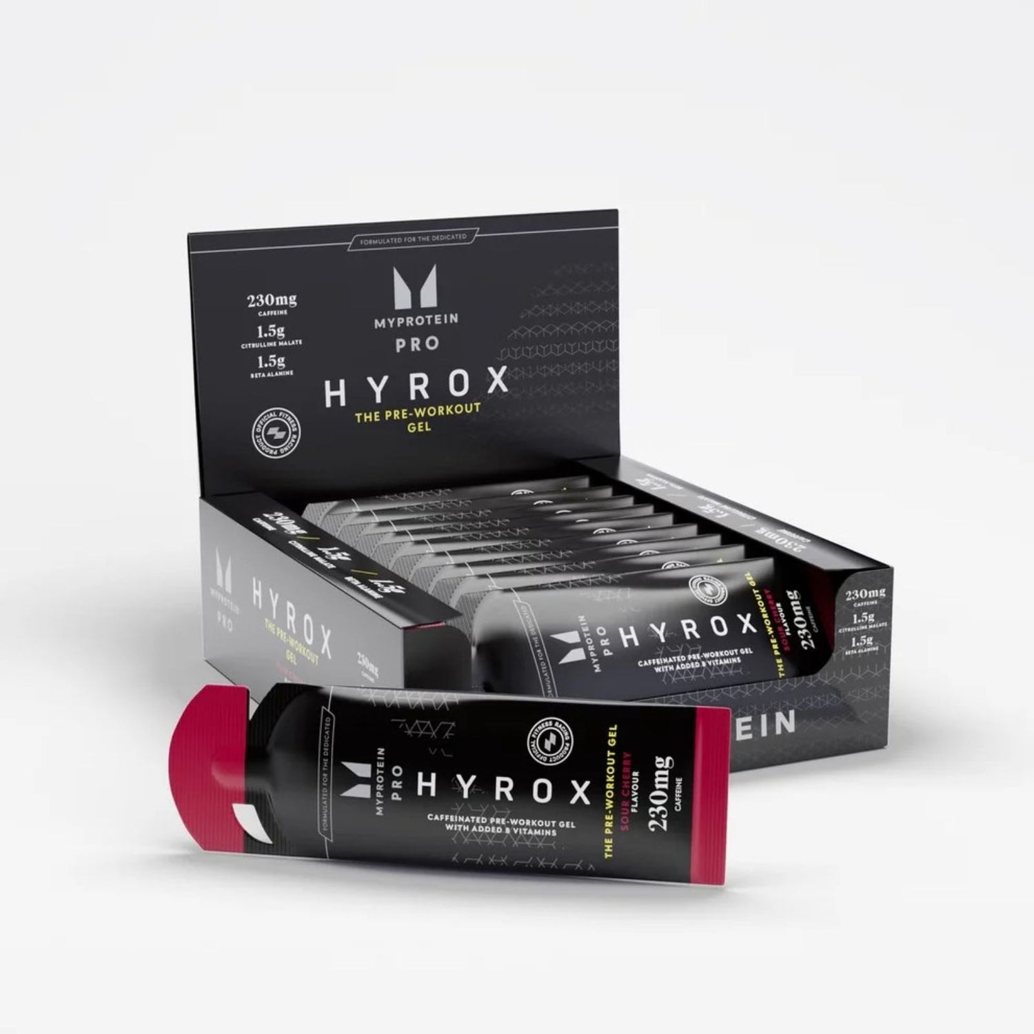 THE Pre-Workout Gel - HYROX - 12servings - Sour Cherry