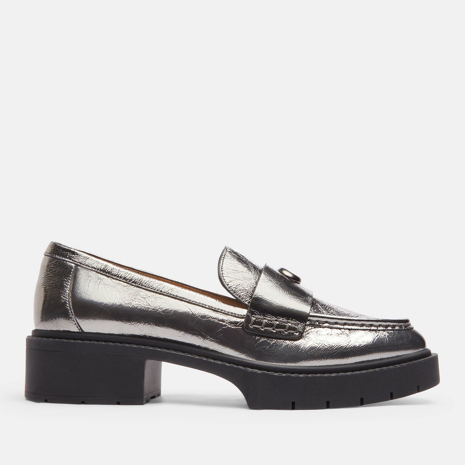 Coach Women's Leah Leather Loafers - UK 4