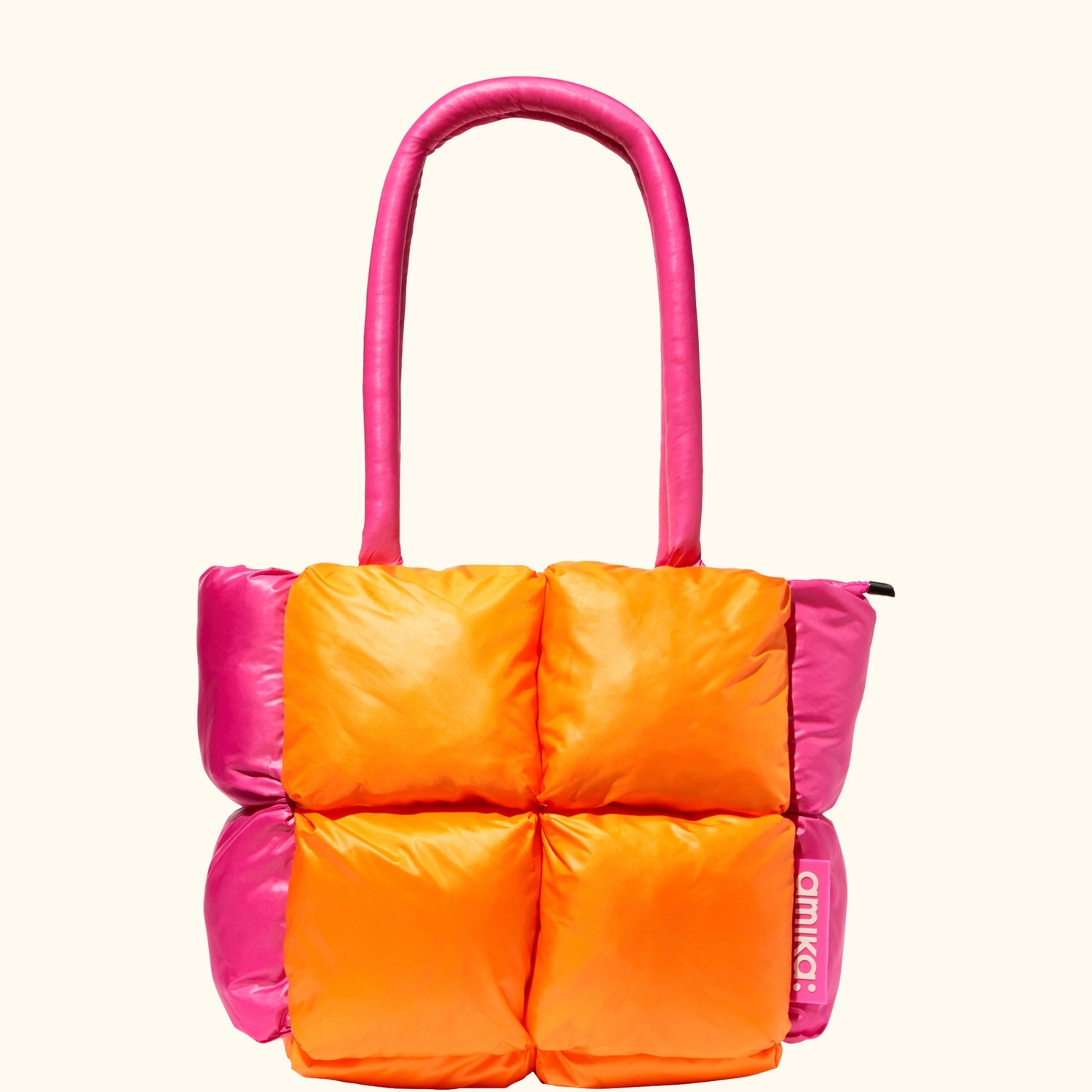 Amika 2024 Holiday Quilted Tote Bag