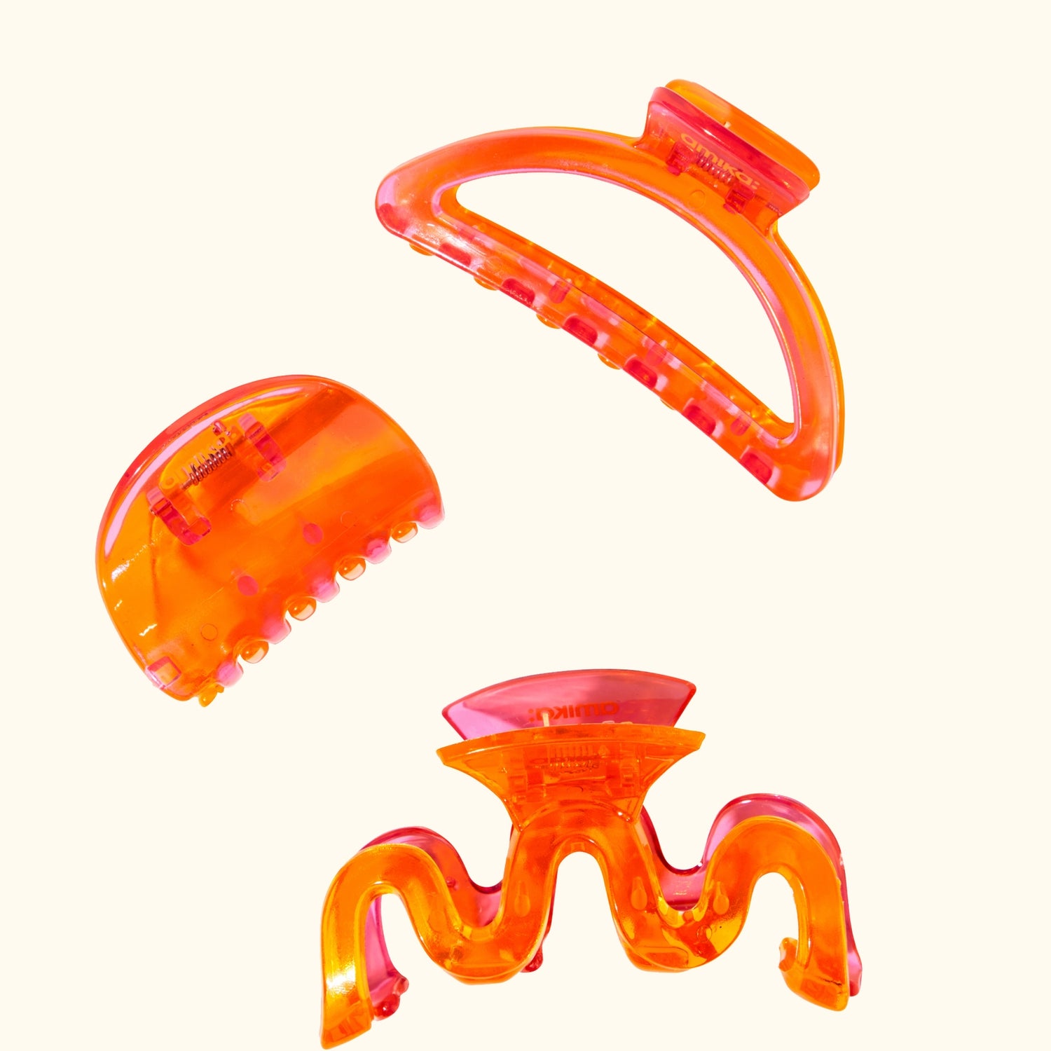 Amika 2024 Holiday Claw Clips Set Of 3