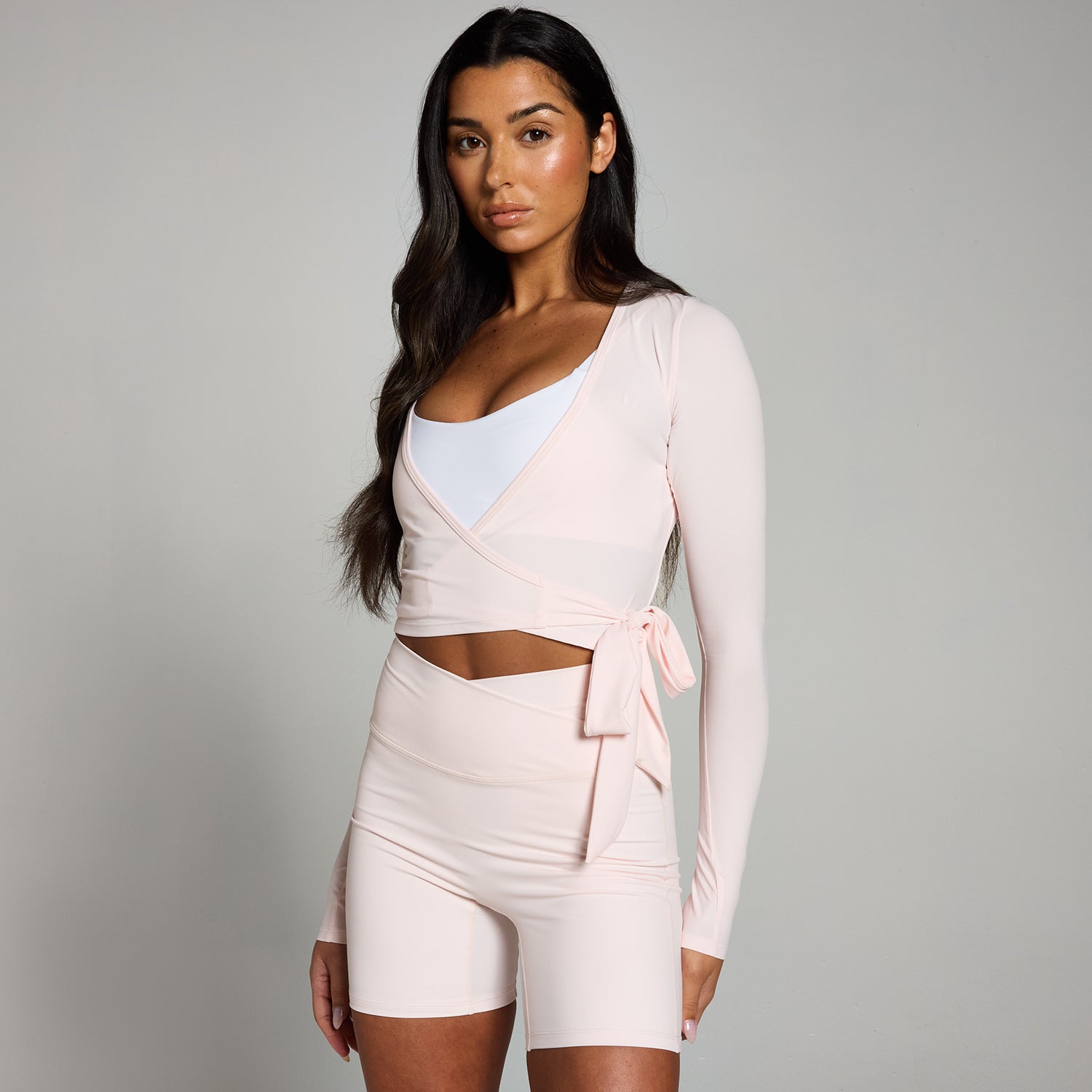 MP Women's Tempo Wrap Top - Baby Pink - M