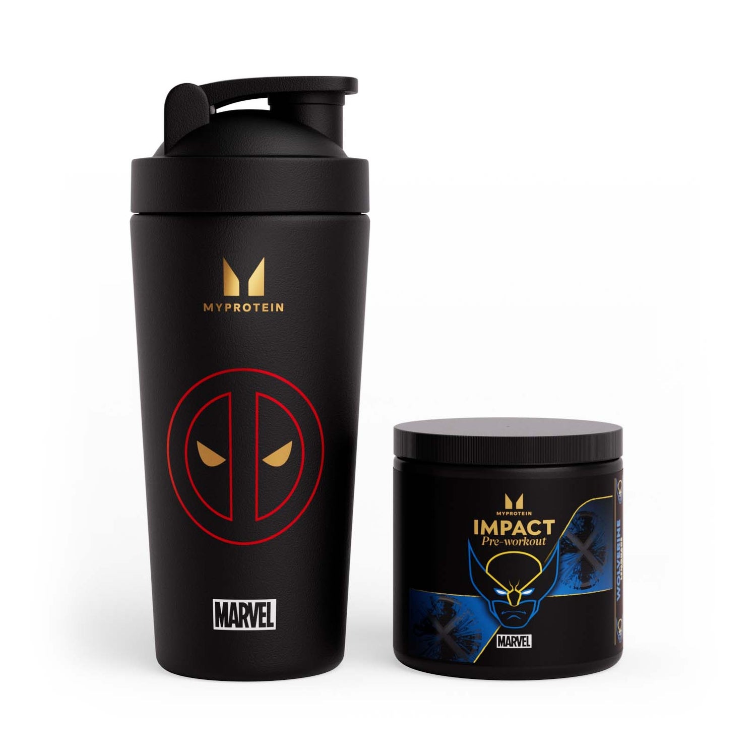 Набор Deadpool & Wolverine Bundle - Deadpool Shaker - Wolverine
