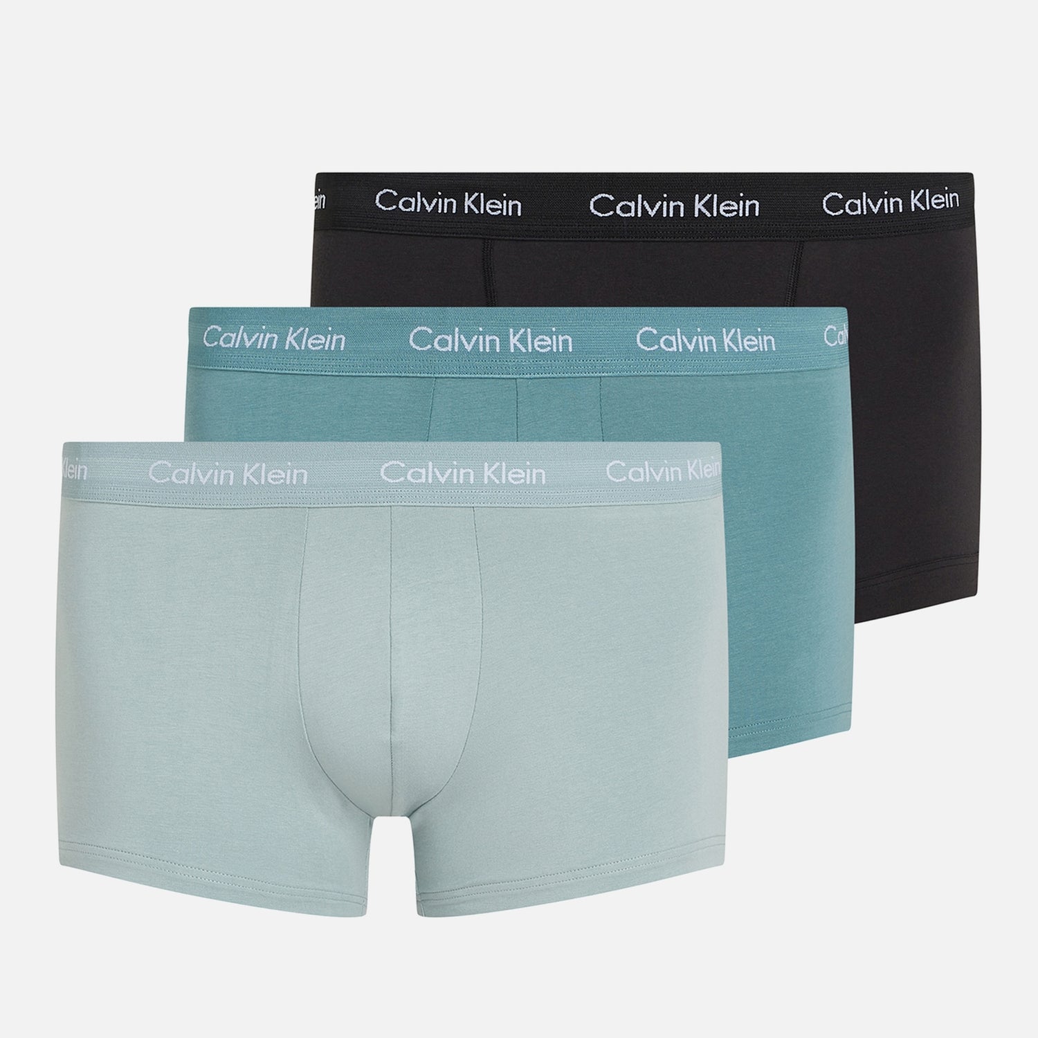 Calvin Klein Three-Pack Cotton-Jersey Low Rise Trunks