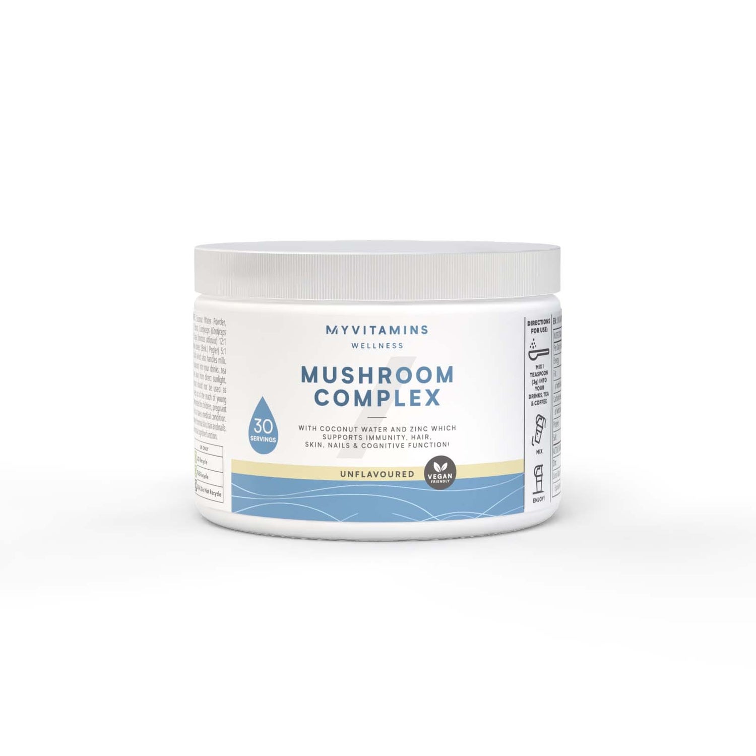 Mushroom Complex Powder - 30servings - Unflavoured