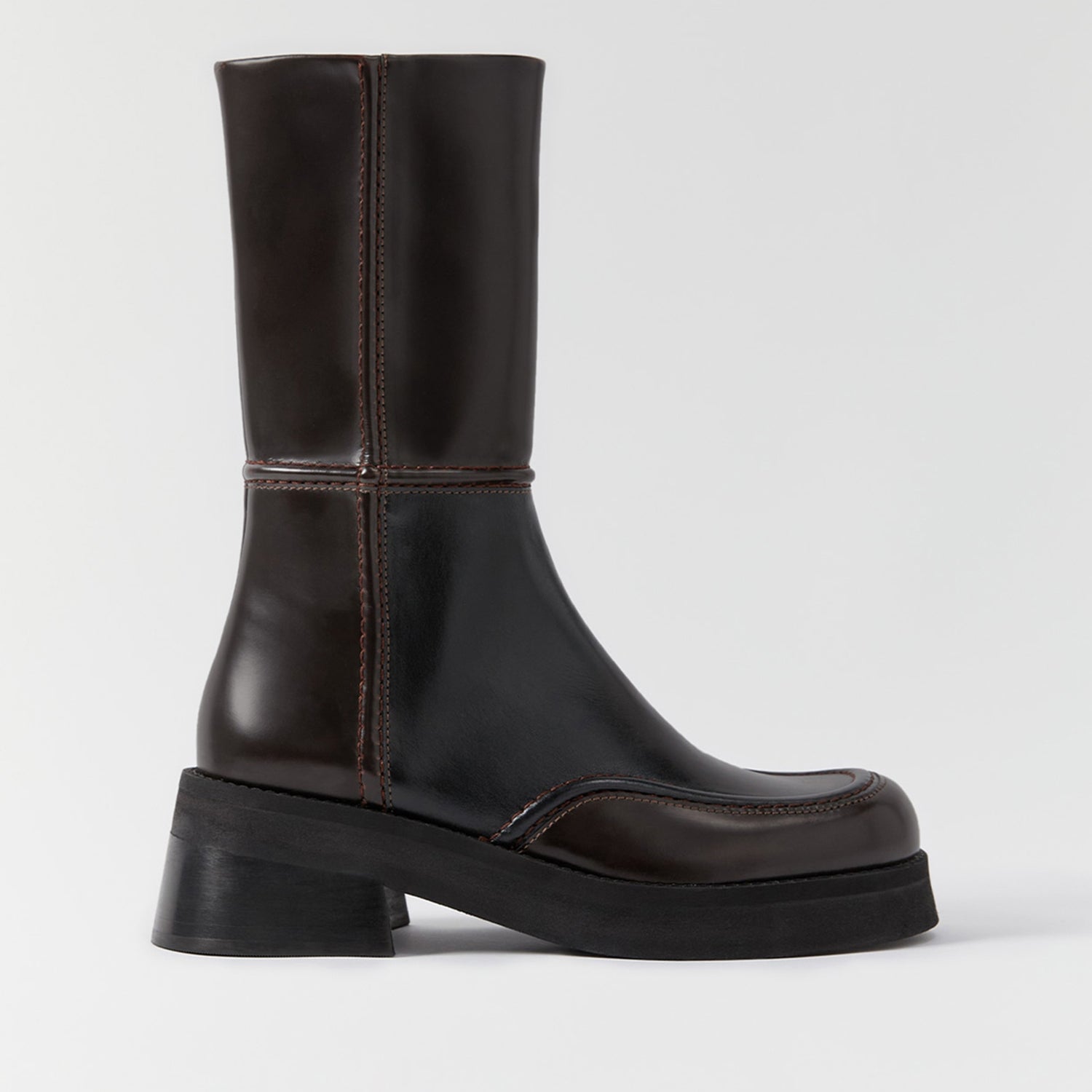 E8 by Miista Women's Inne Mid Leather Boots - UK 3
