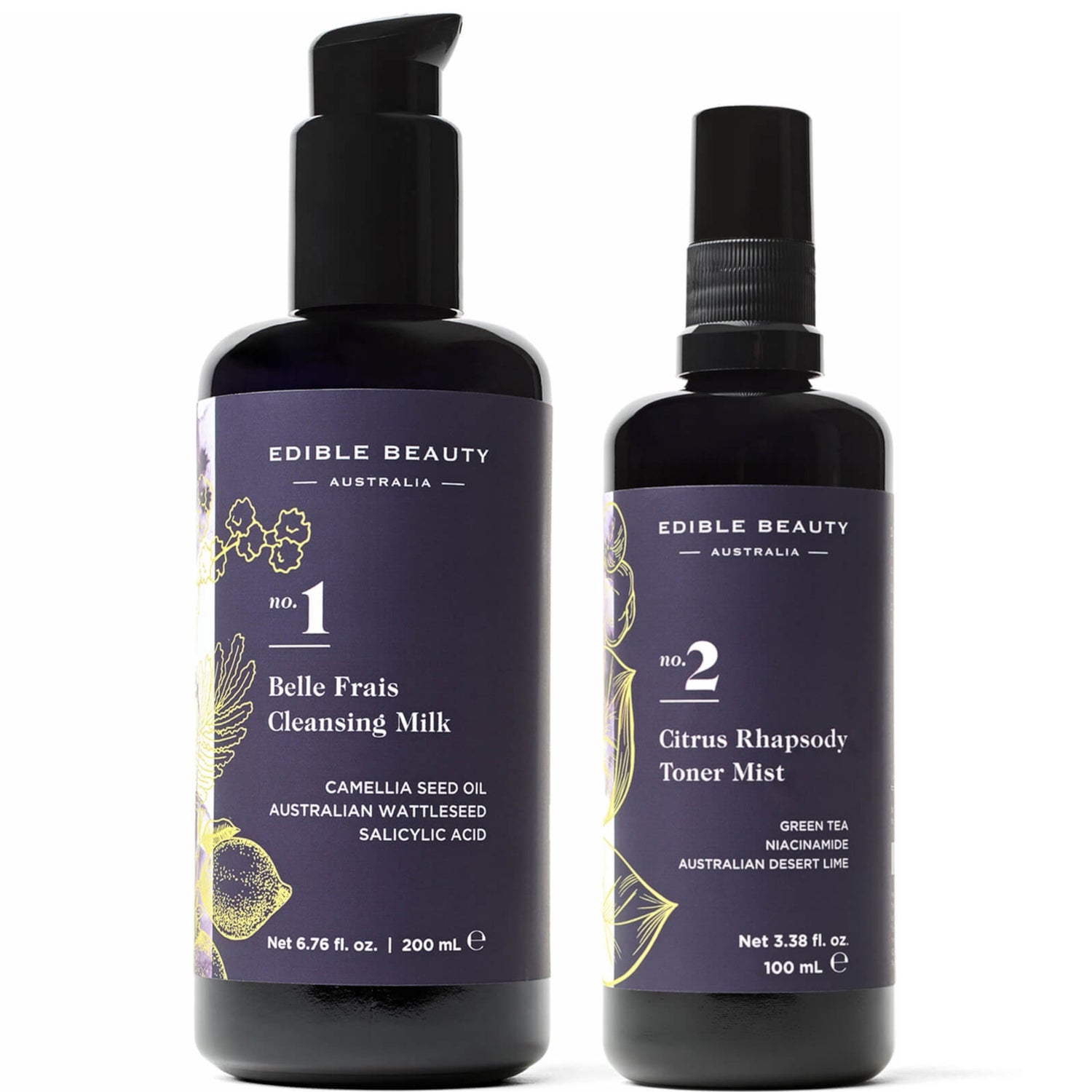 Edible Beauty Essential-Cleanse & Mist Duo