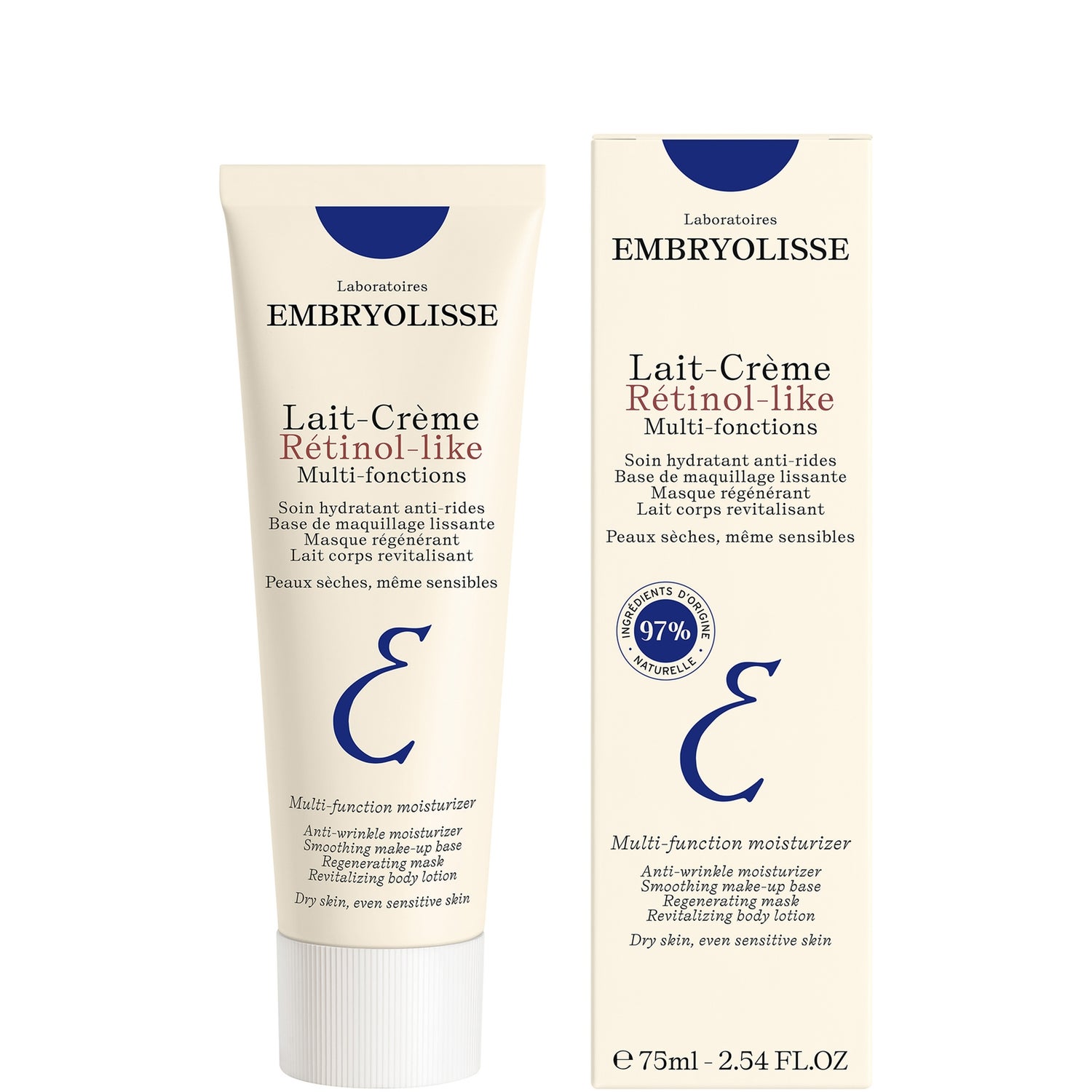 Embryolisse Exclusive Lait-Crème Retinol-Like Moisturiser 75ml